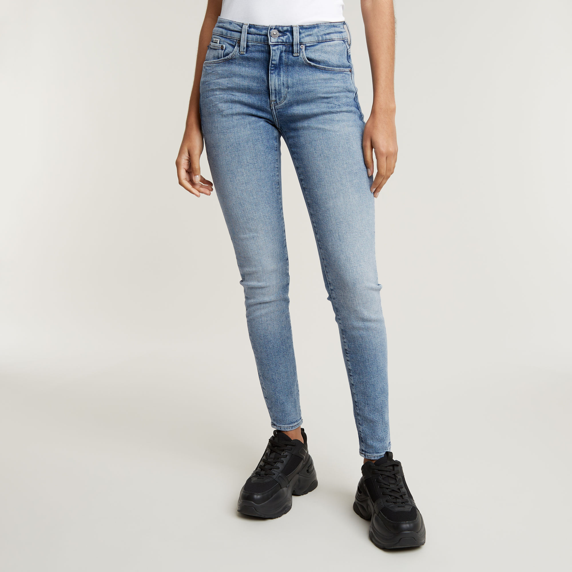 G-Star RAW 3301 Skinny Jeans - Lichtblauw - Dames