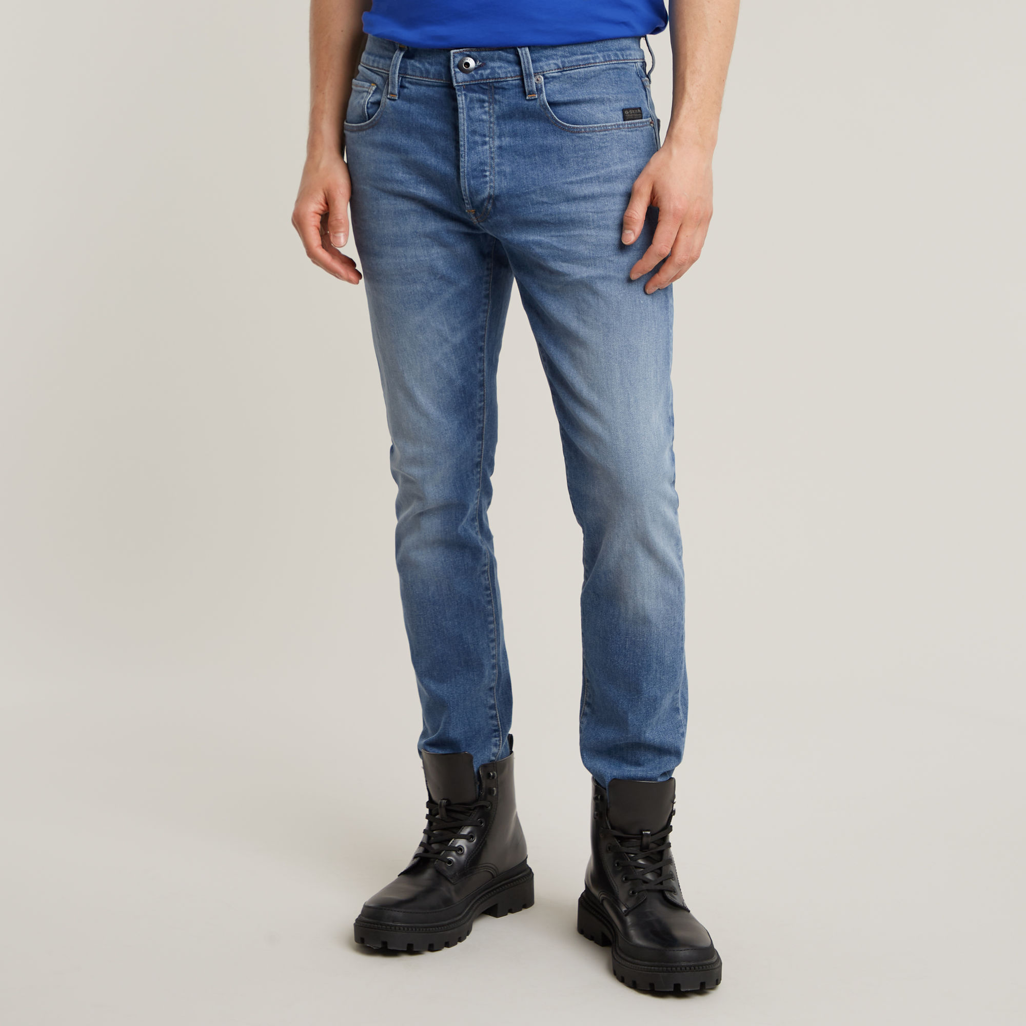 

3301 Slim Jeans - Hellblau - Herren