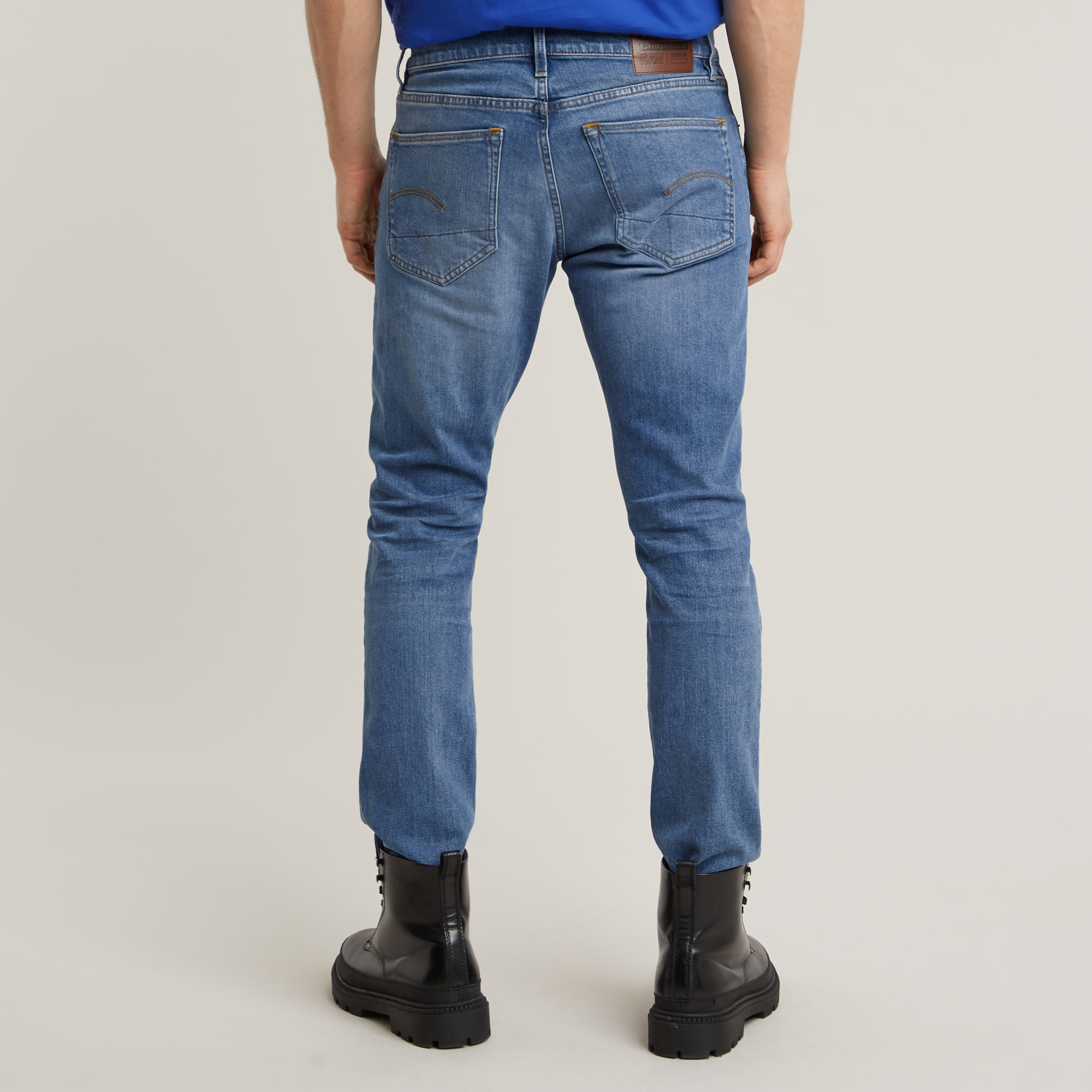 G-Star RAW 3301 Slim Jeans Lichtblauw Heren