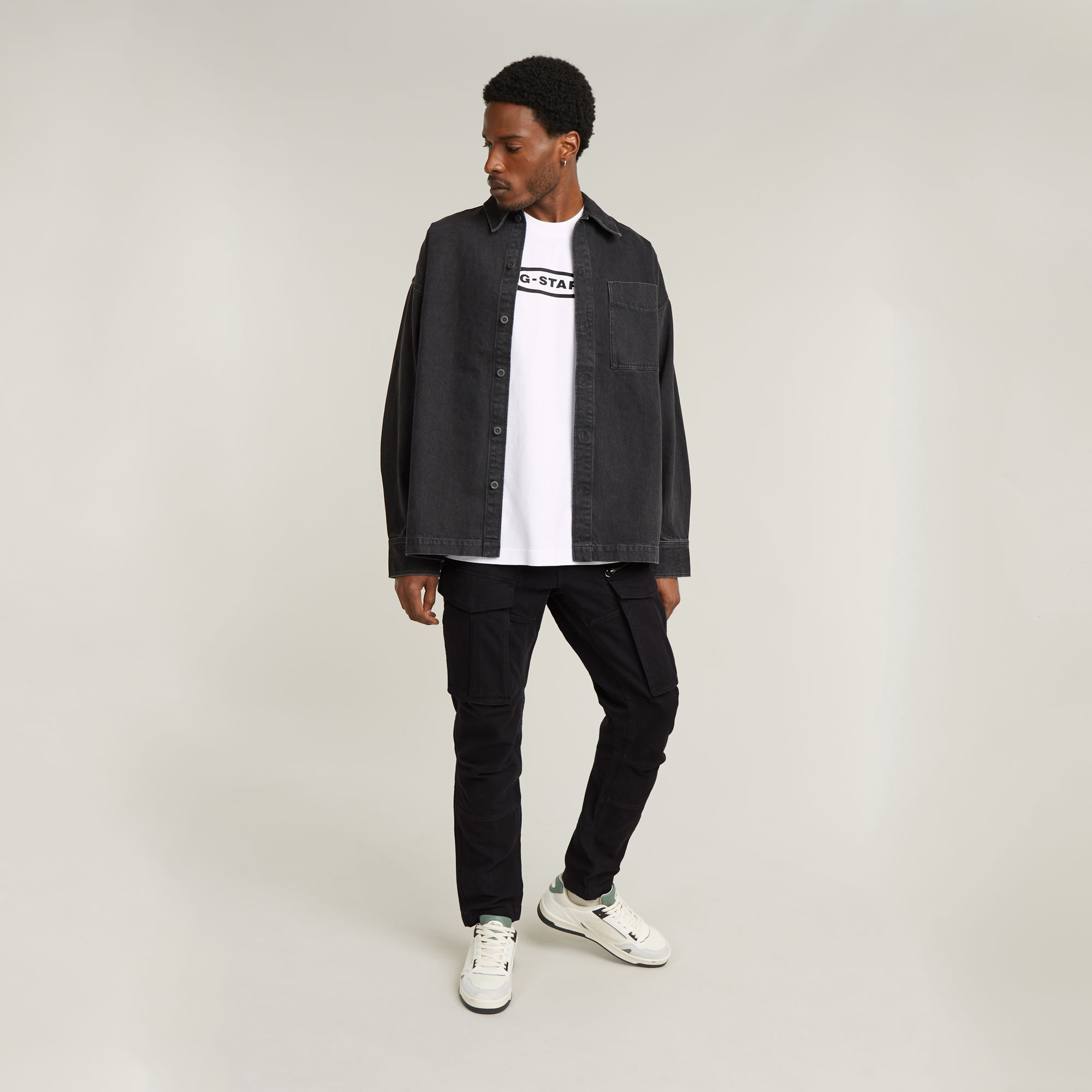 G-Star RAW Rovic Zip 3D Regular Tapered Broek Zwart Heren