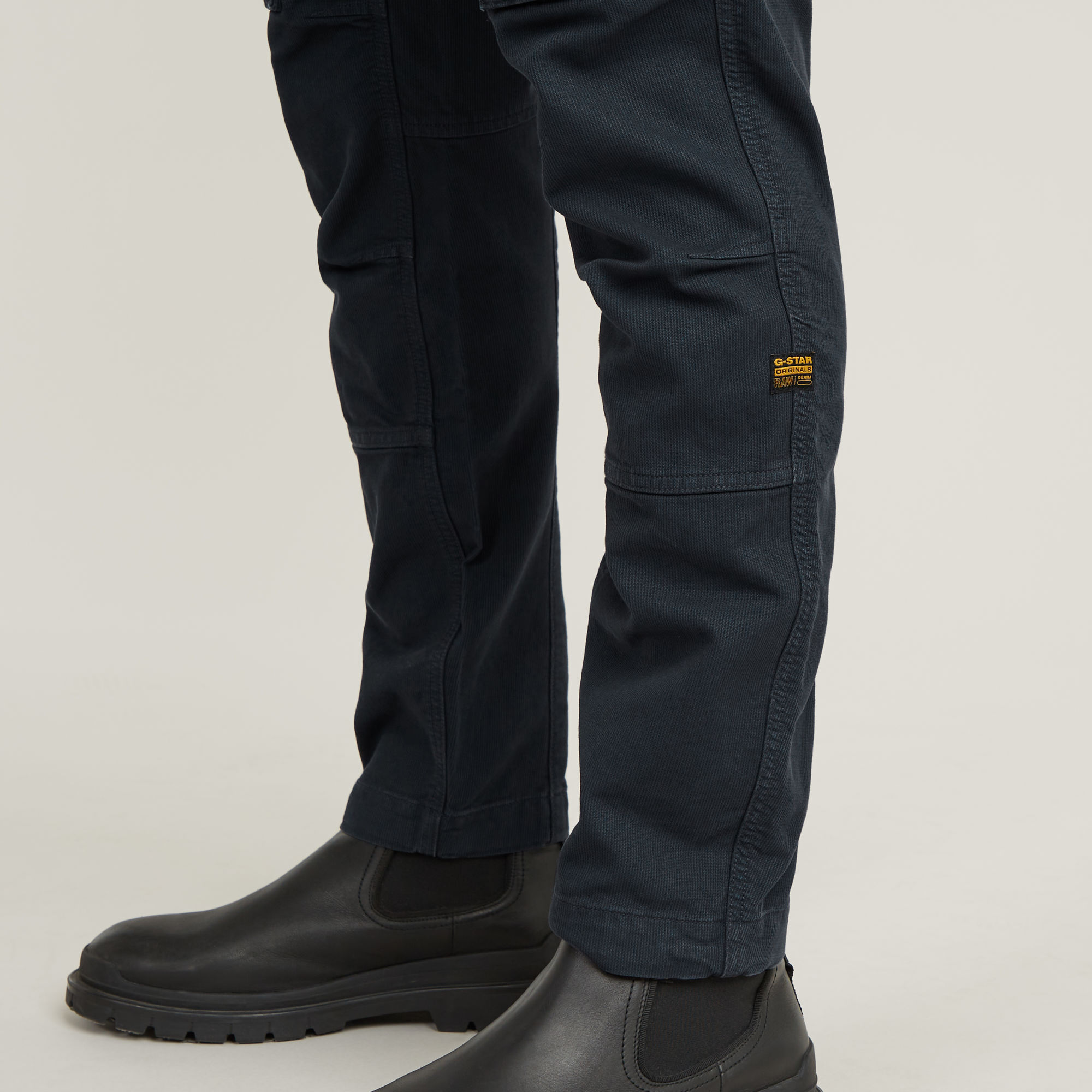 G-Star RAW Rovic Zip 3D Regular Tapered Broek Midden blauw Heren