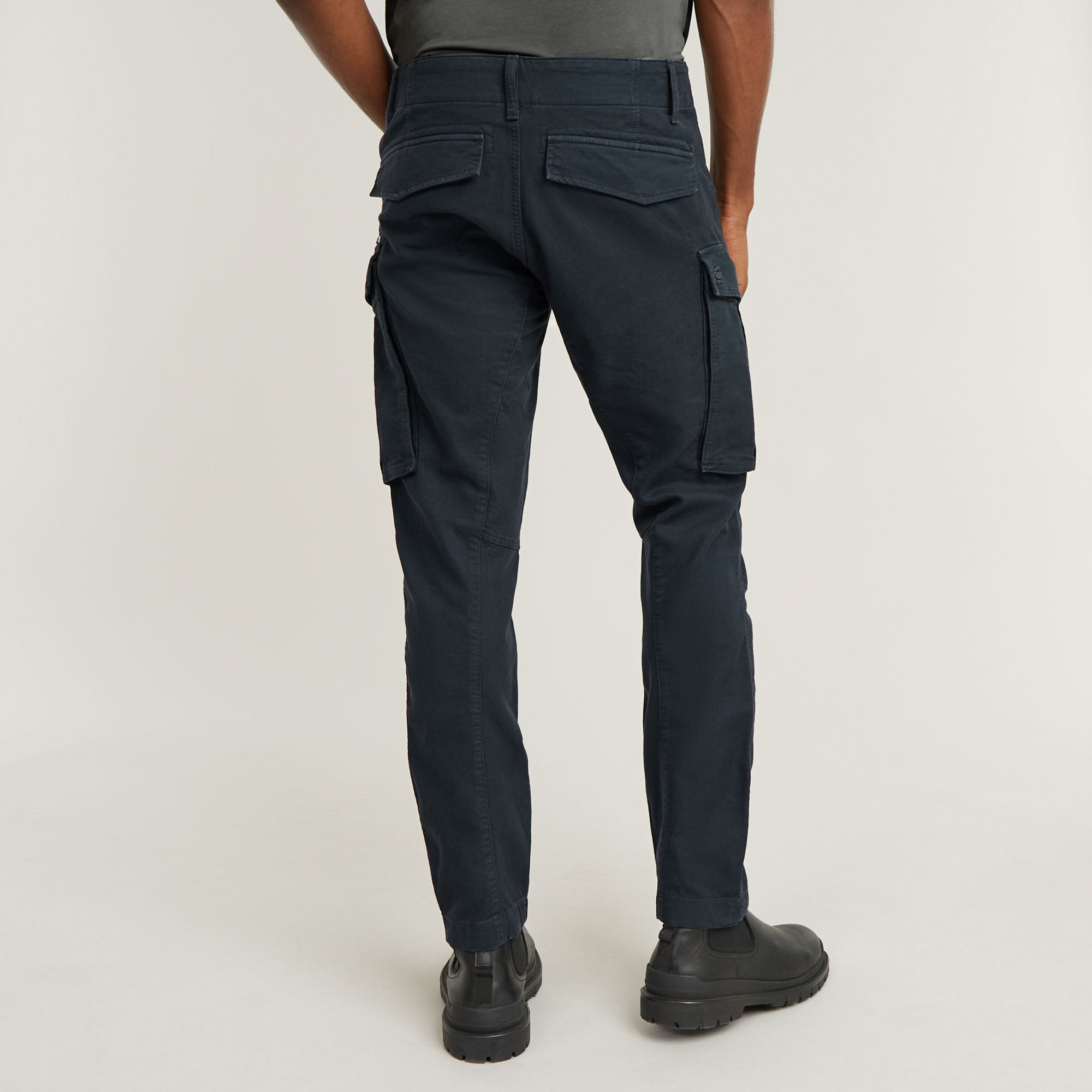 G-Star RAW Rovic Zip 3D Regular Tapered Broek Midden blauw Heren