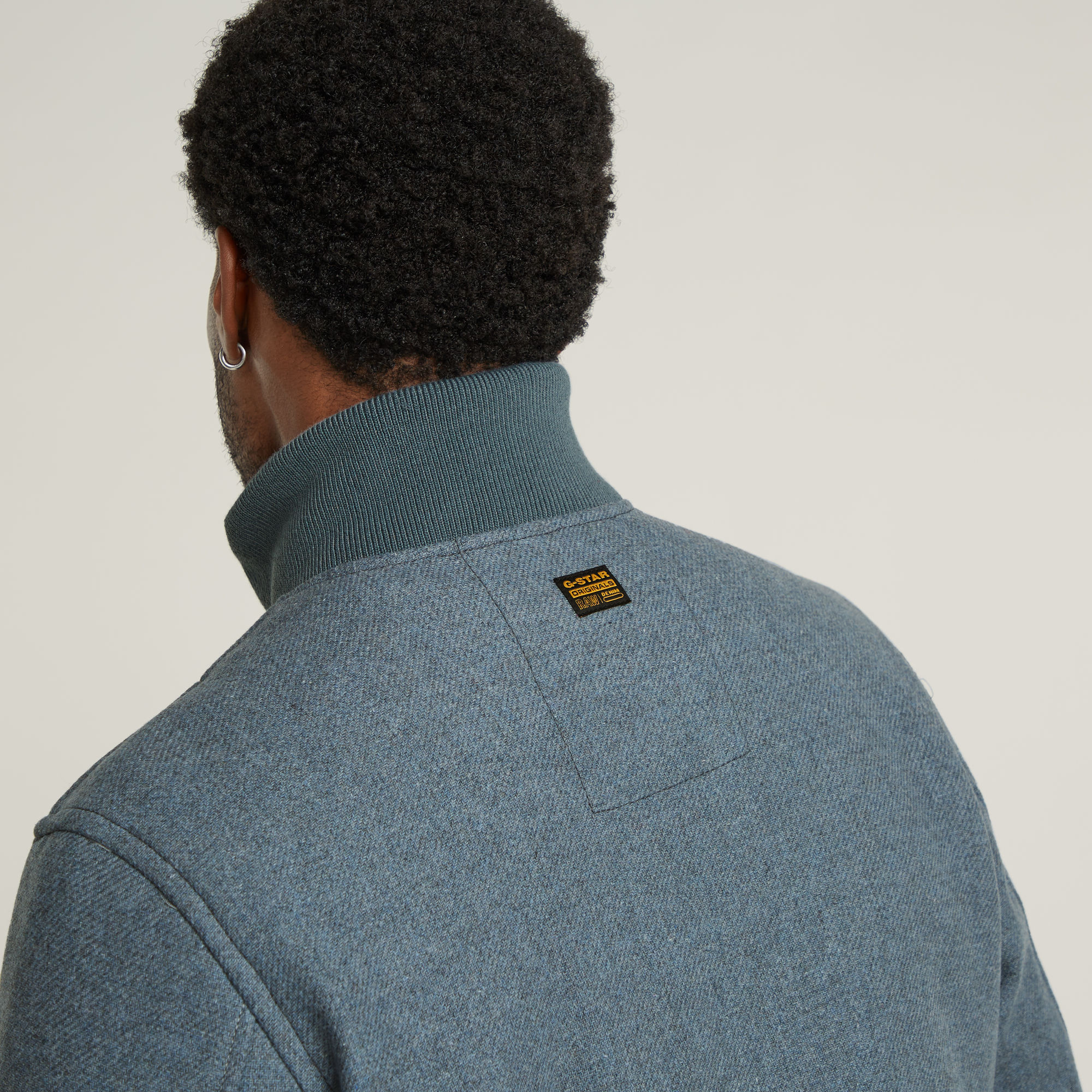 G-Star RAW Wool Utility Jack Grijs Heren