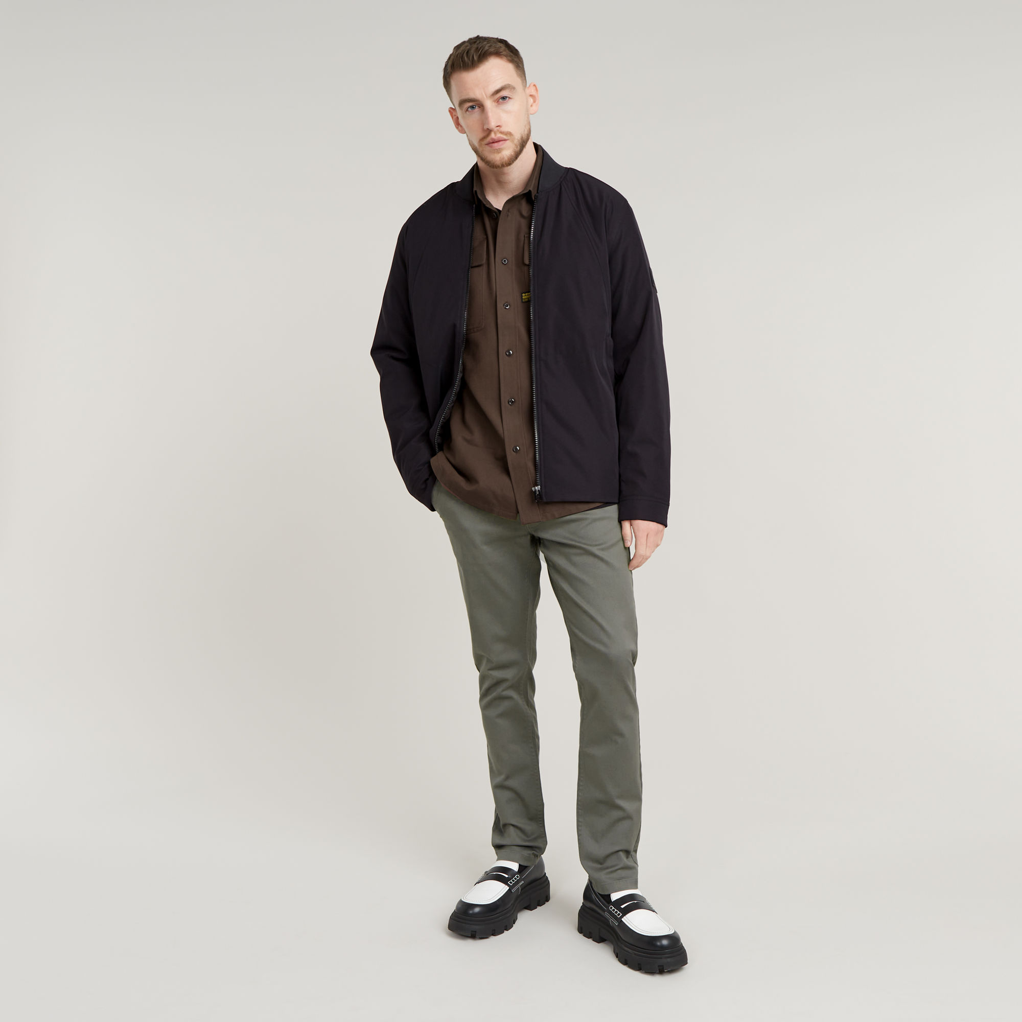 G-Star RAW Skinny Chino 3.0 Grijs Heren