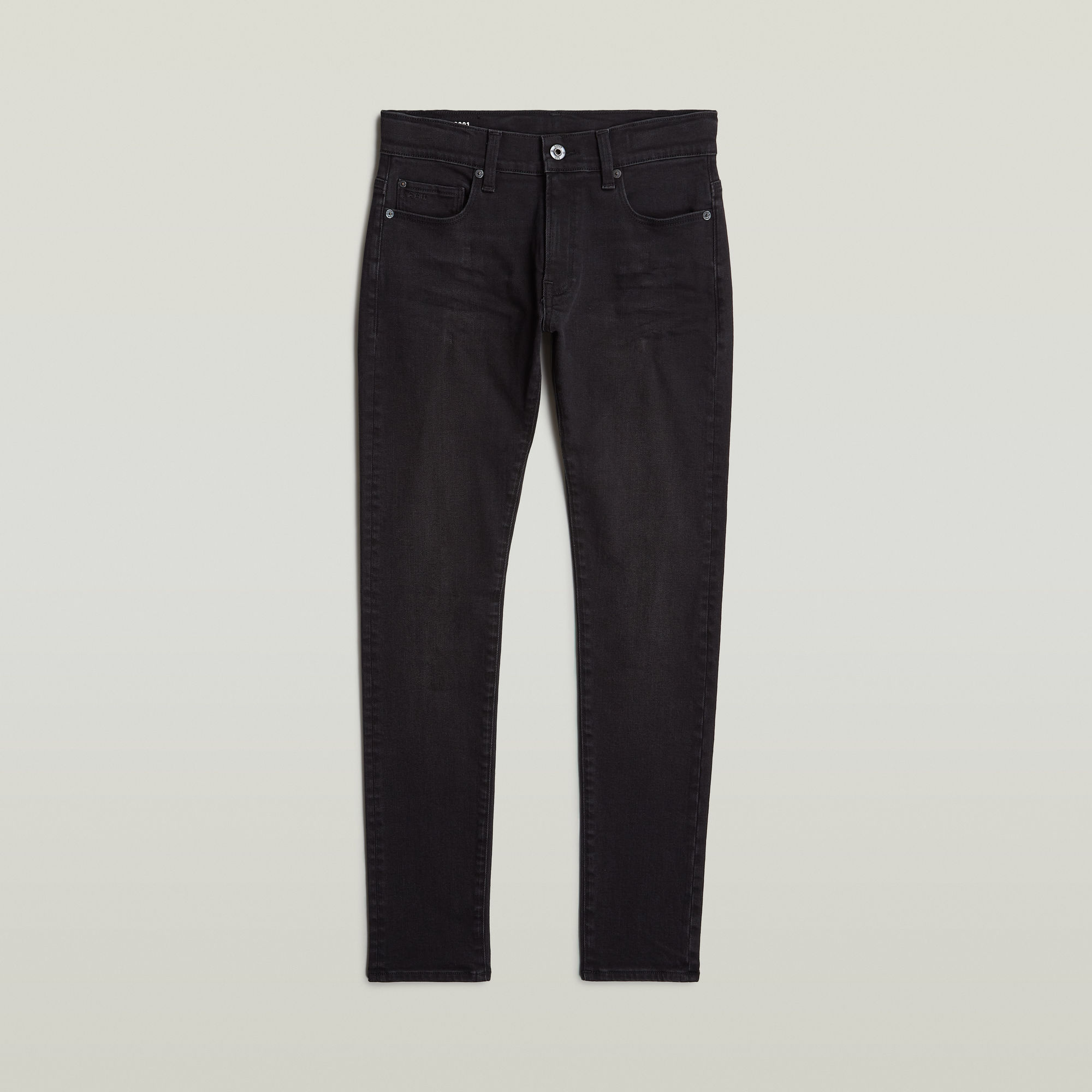 G-Star RAW Jongens 3301 Slim Jeans Zwart jongens