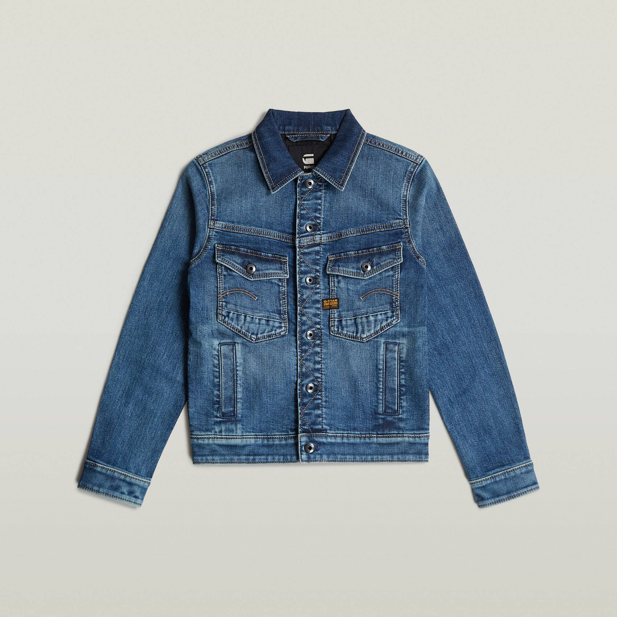 G-Star RAW Kids Unisex Dakota Jack Midden blauw jongens