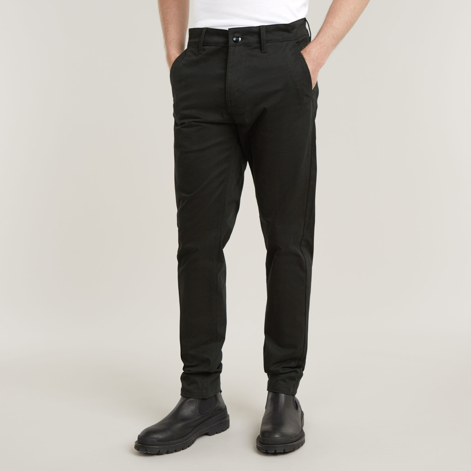 

Slim Chino - Zwart - Heren