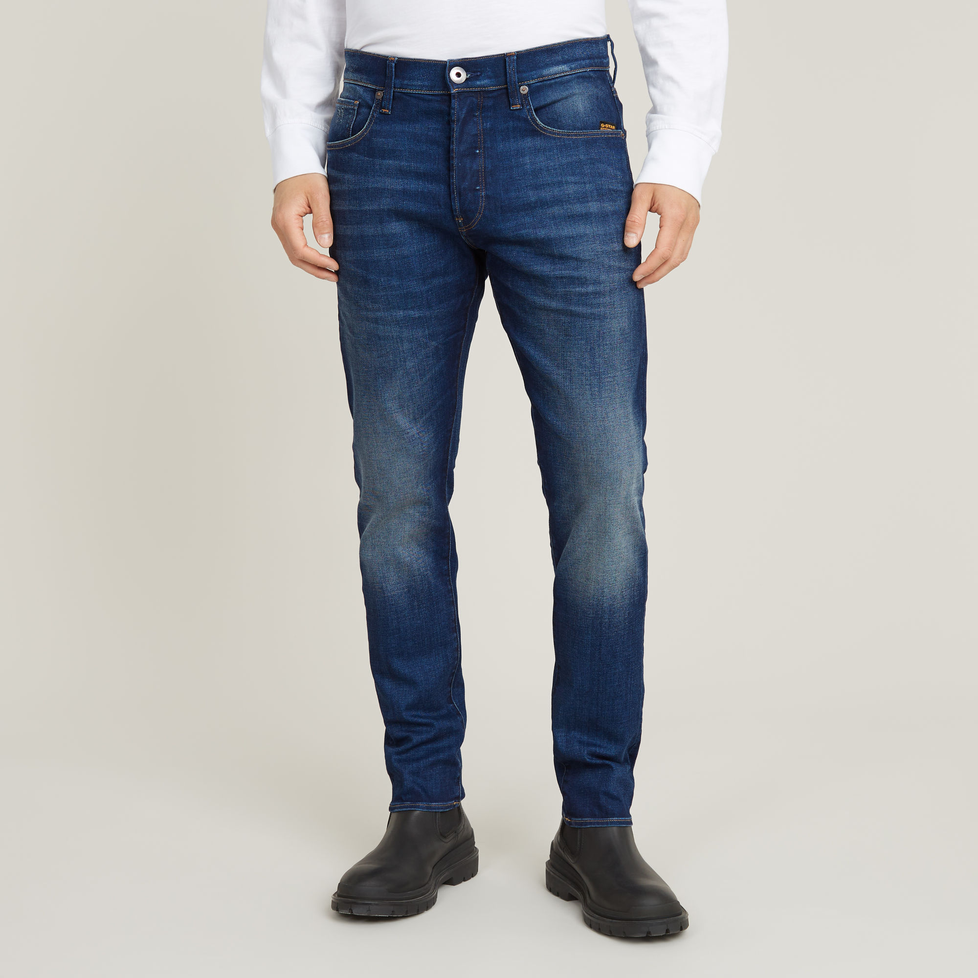 

3301 Slim Jeans - Medium blue - Men