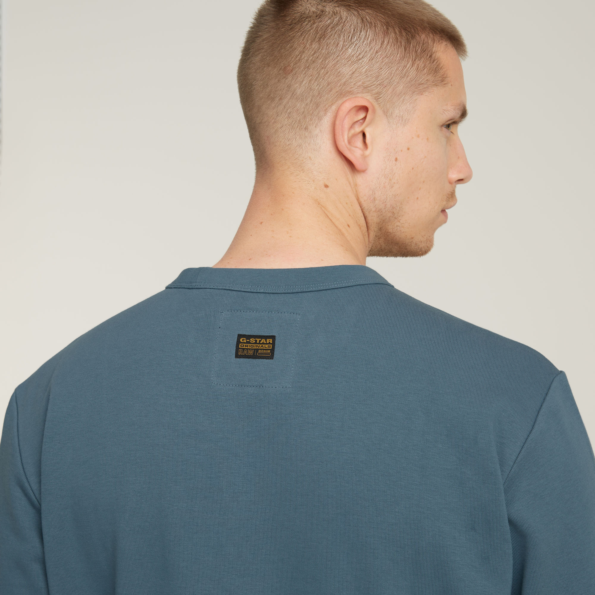 G-Star RAW Nifous Sweater Midden blauw Heren