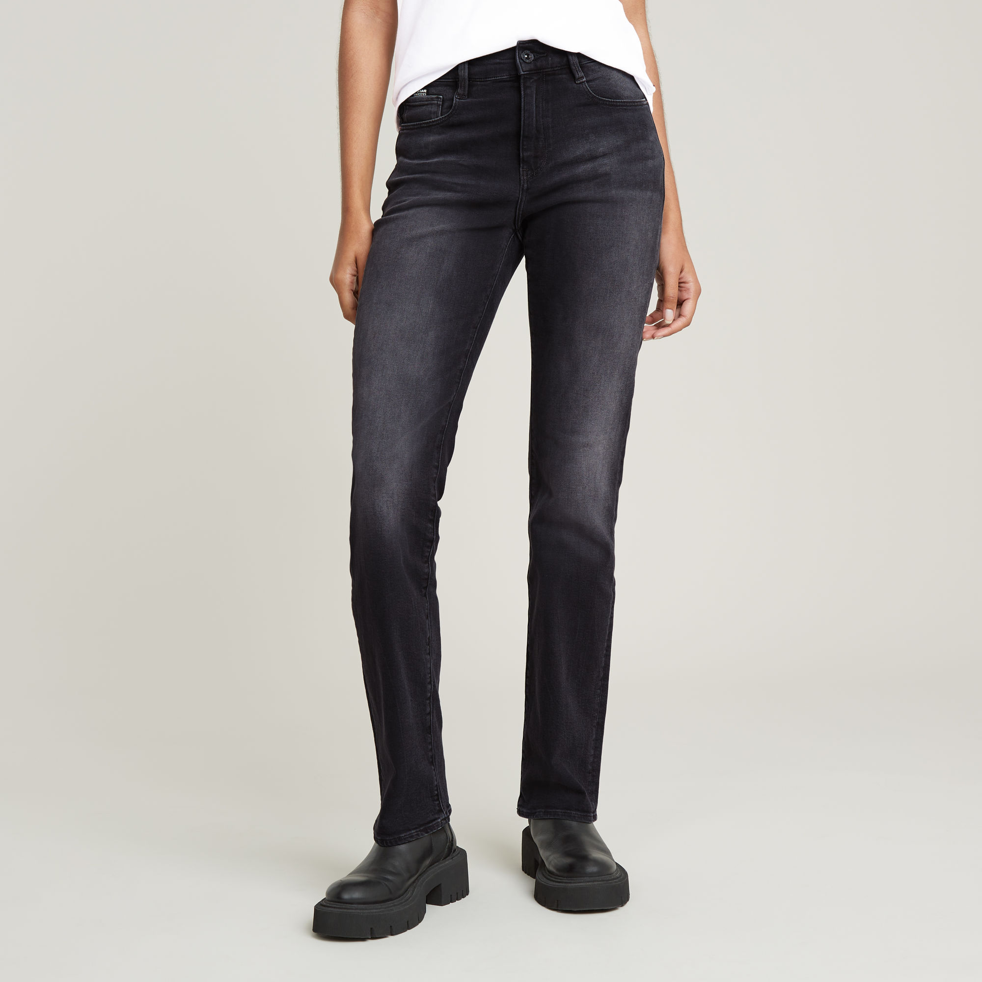 

Strace Straight Jeans - Black - Women