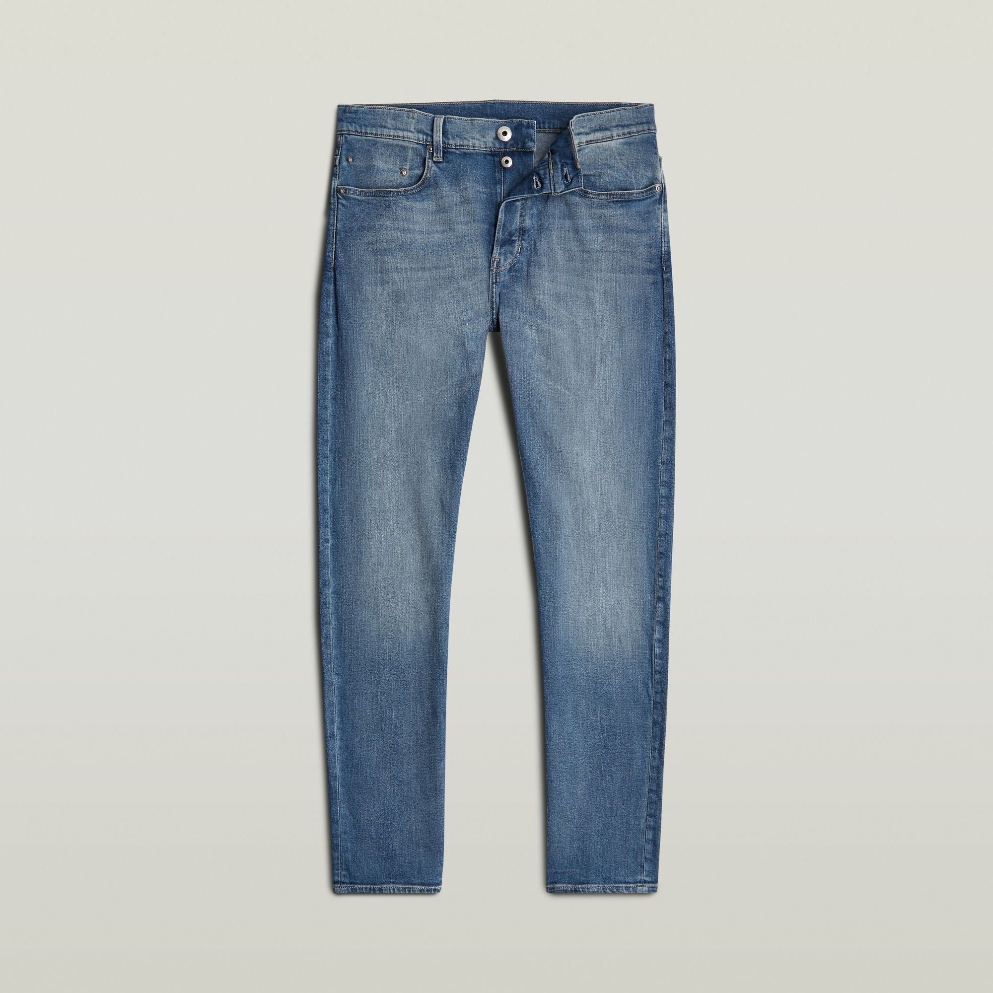 G-Star RAW Triple A Regular Straight Jeans Midden blauw Heren