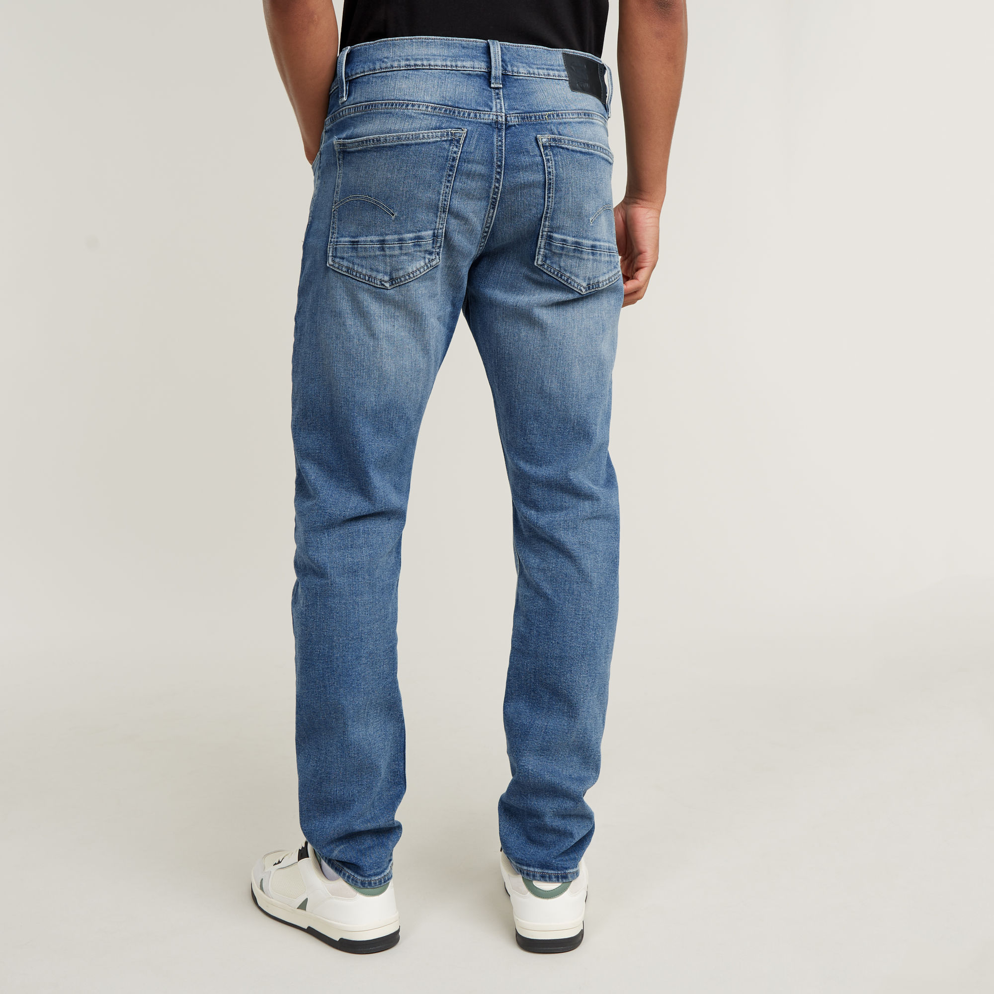G-Star RAW Triple A Regular Straight Jeans Midden blauw Heren