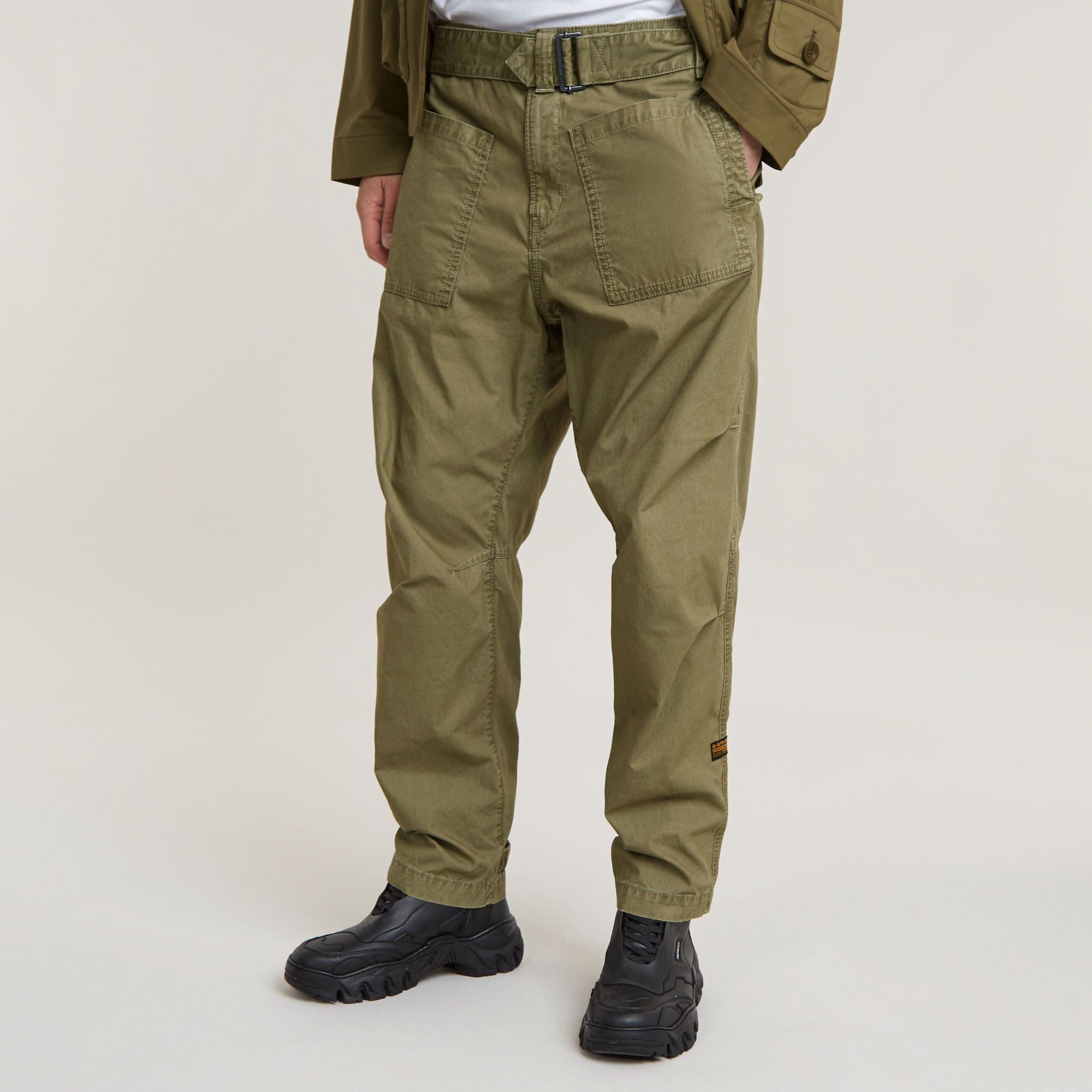 

Fatigue Relaxed Tapered Pants - Green - Men