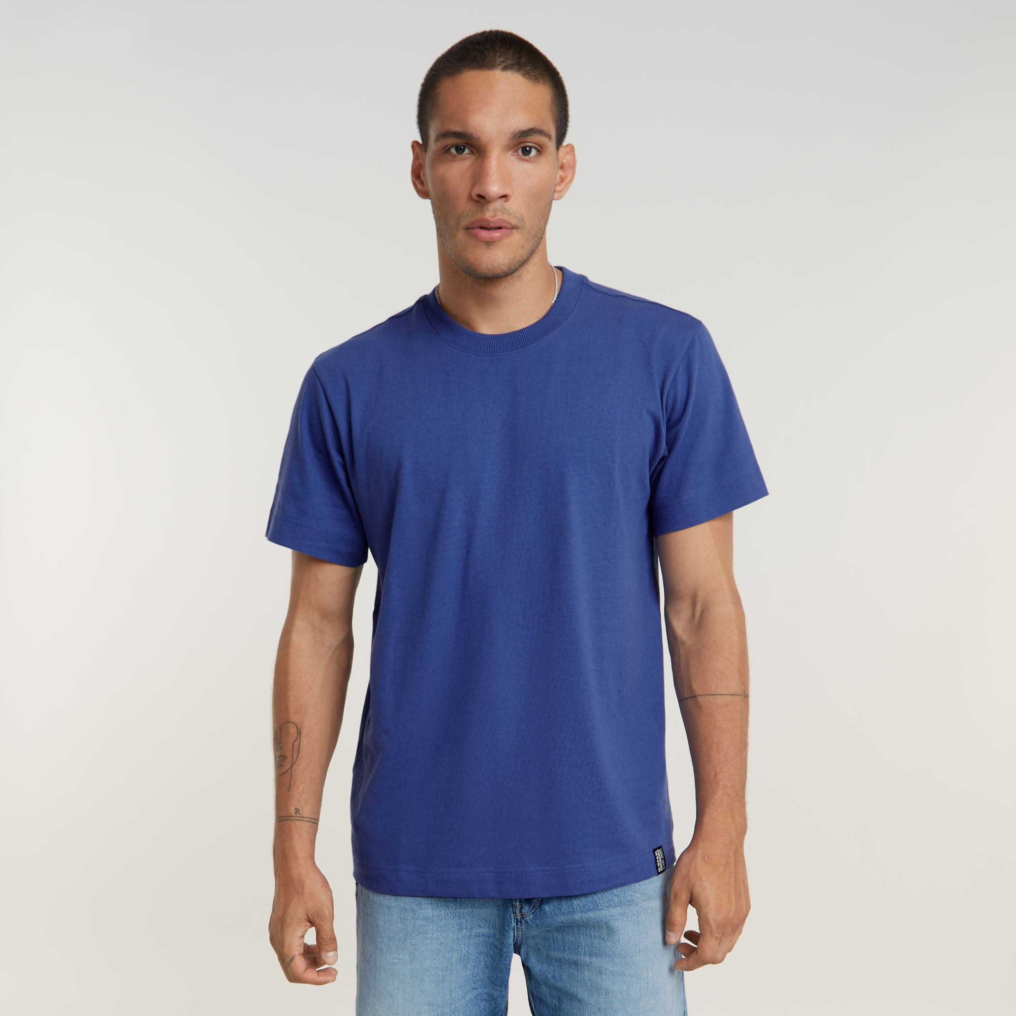 G-Star RAW Essential Loose T-Shirt - Midden blauw - Heren