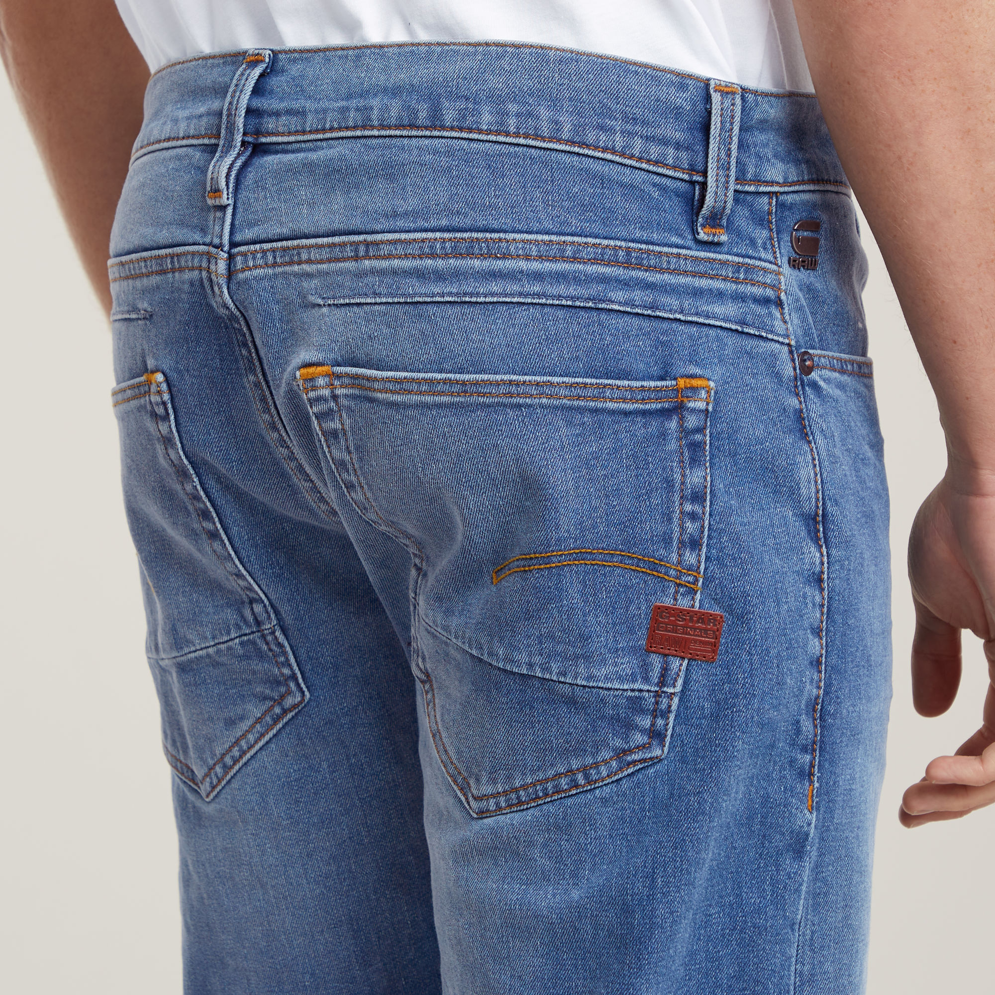 G-Star RAW D-Staq 5-Pocket Slim Jeans Lichtblauw Heren