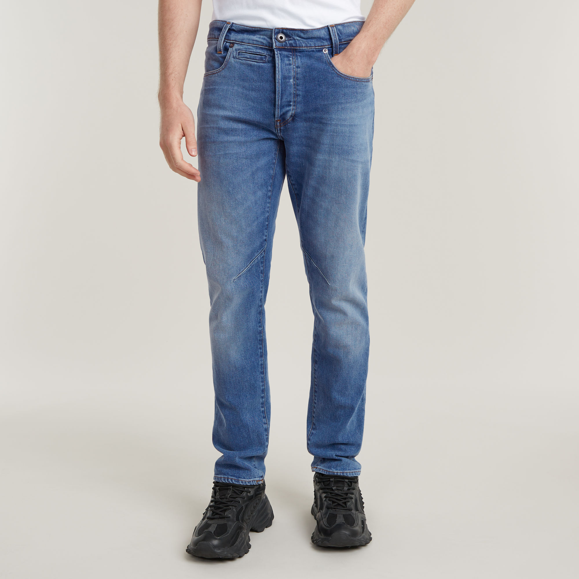 

D-Staq 5-Pocket Slim Jeans - Light blue - Men