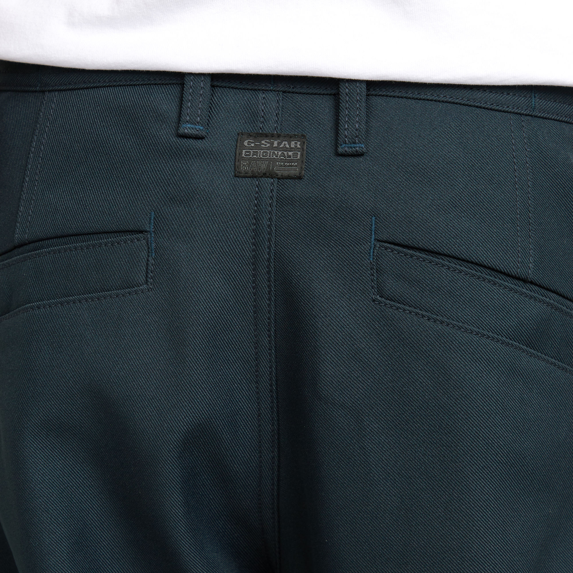 G-Star RAW R-3N Regular Straight Cargo Broek Donkerblauw Heren