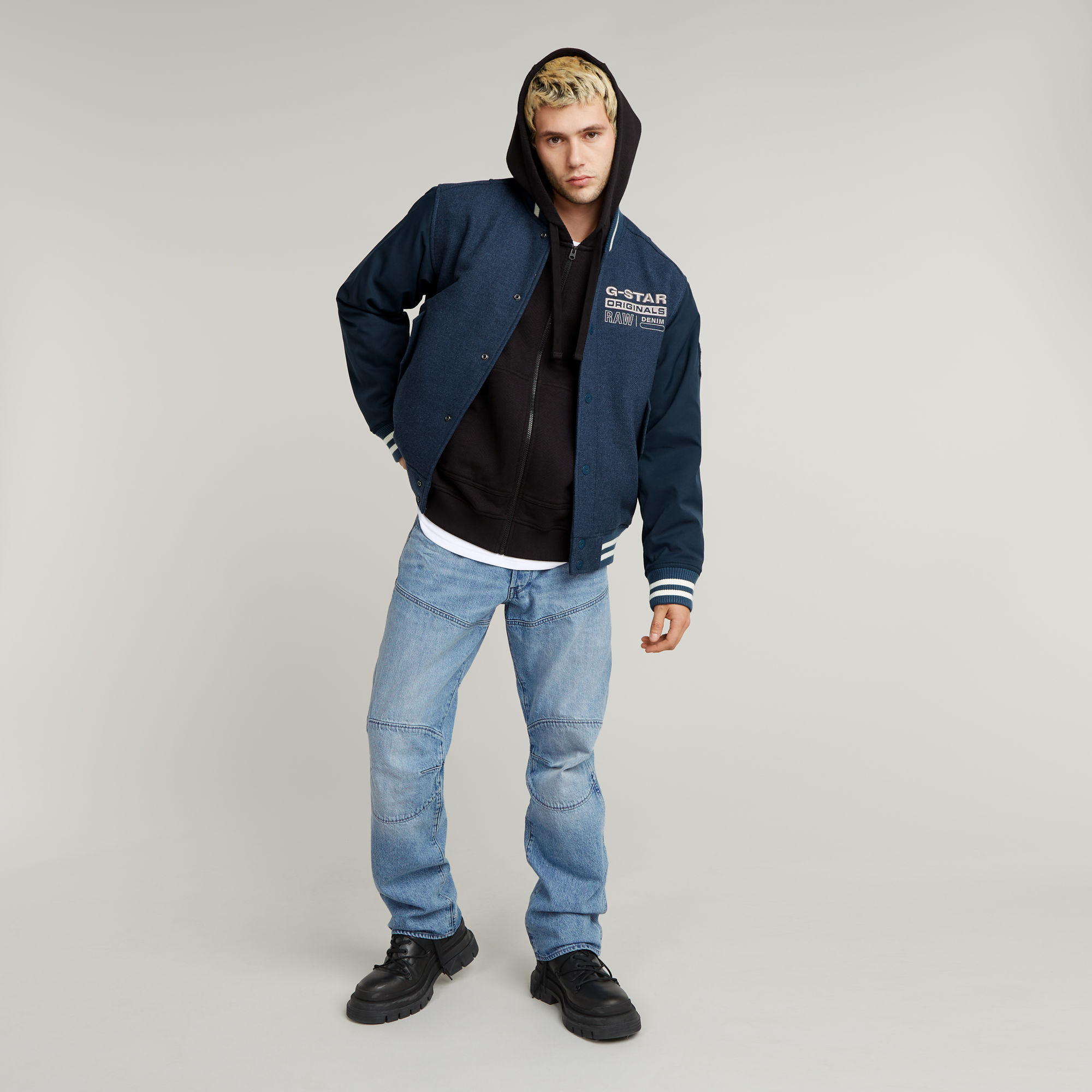 G-Star RAW G-STAR Elwood 3D Regular Jeans Midden blauw Heren