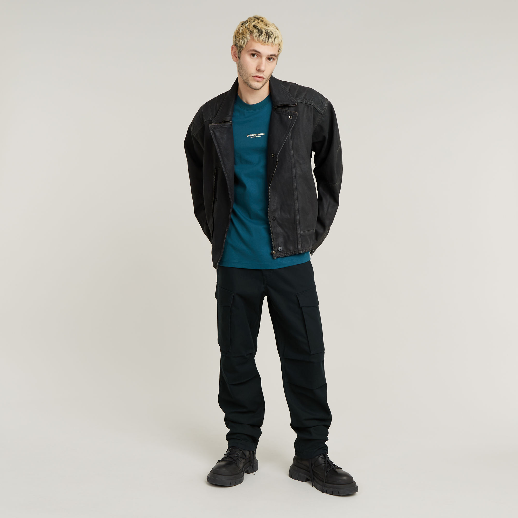 G-Star RAW Core Regular Cargo Broek Donkerblauw Heren