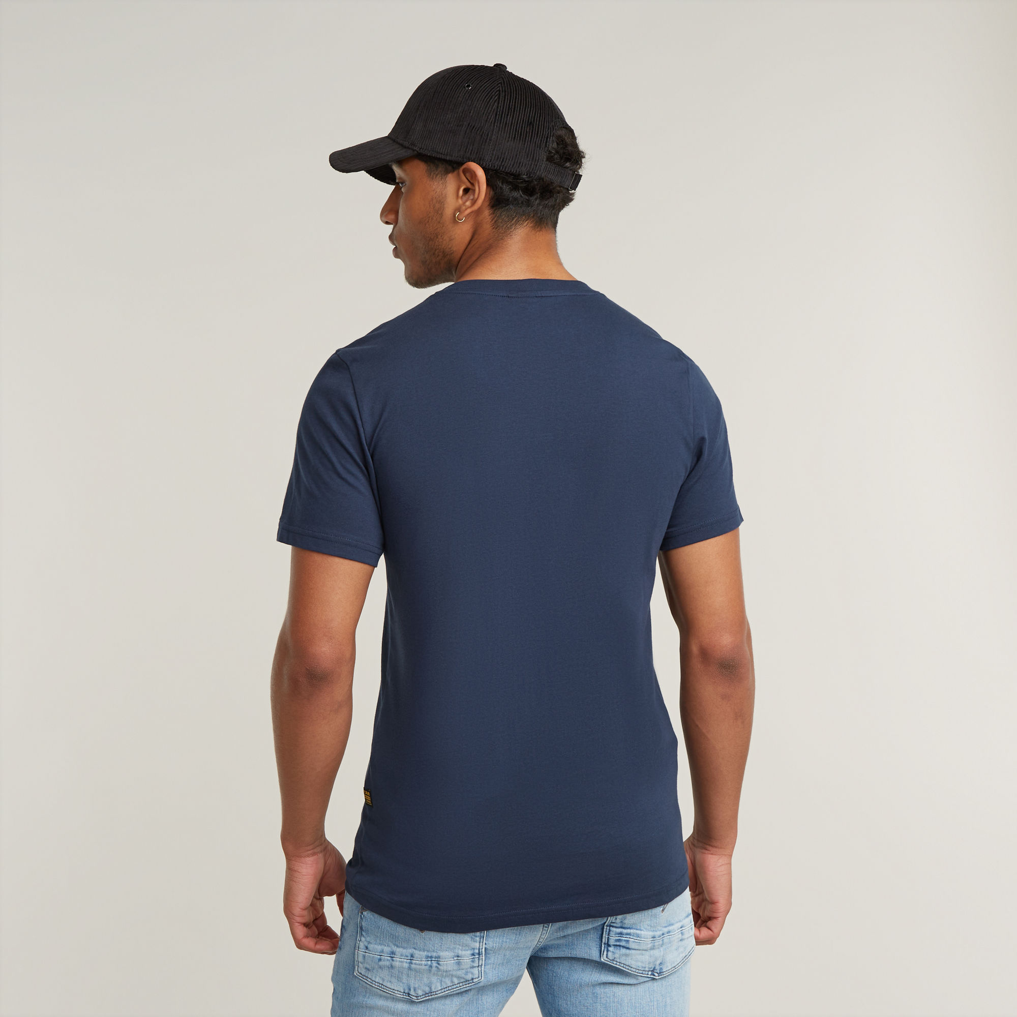 G-Star RAW GRAW Slim T-Shirt Donkerblauw Heren