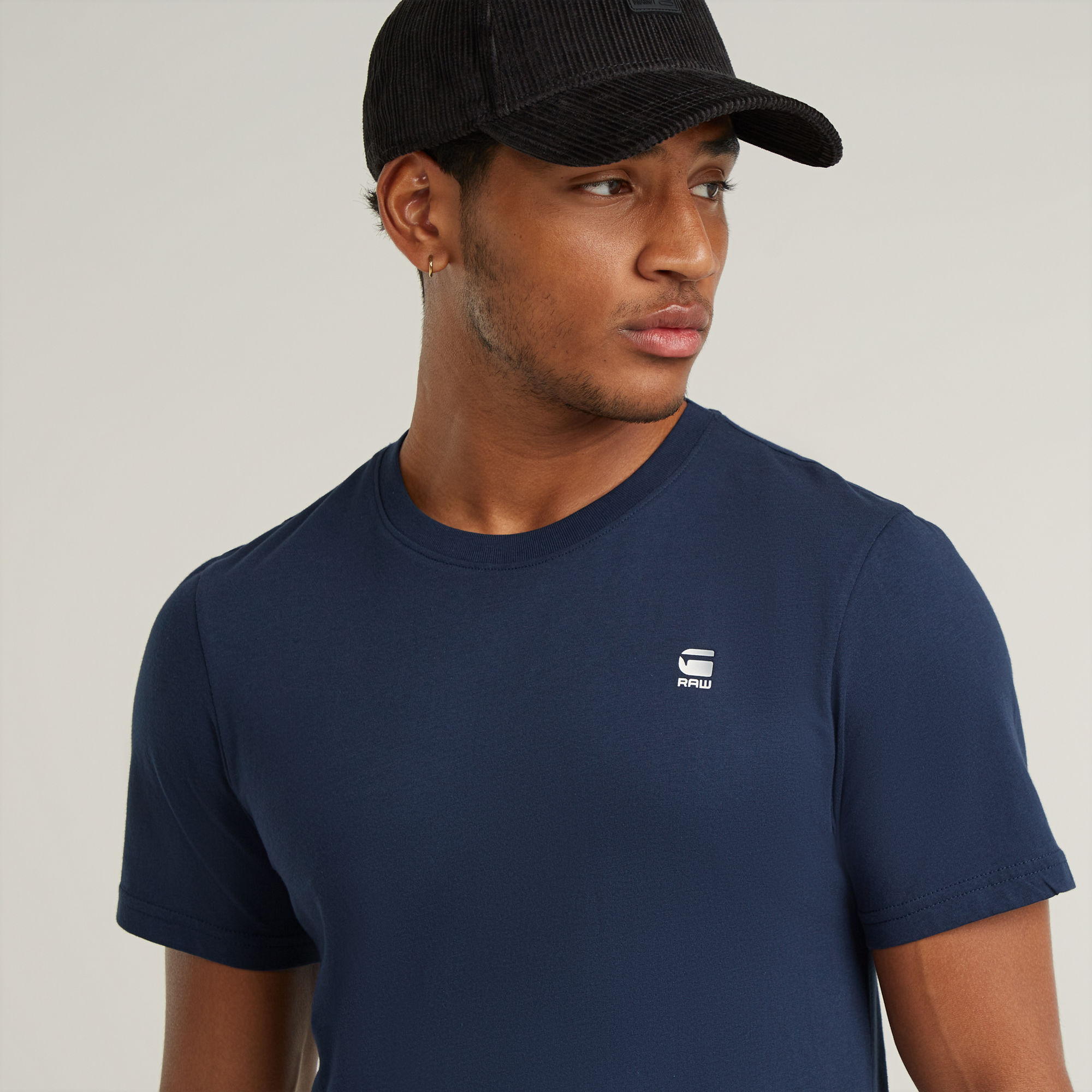 G-Star RAW GRAW Slim T-Shirt Donkerblauw Heren