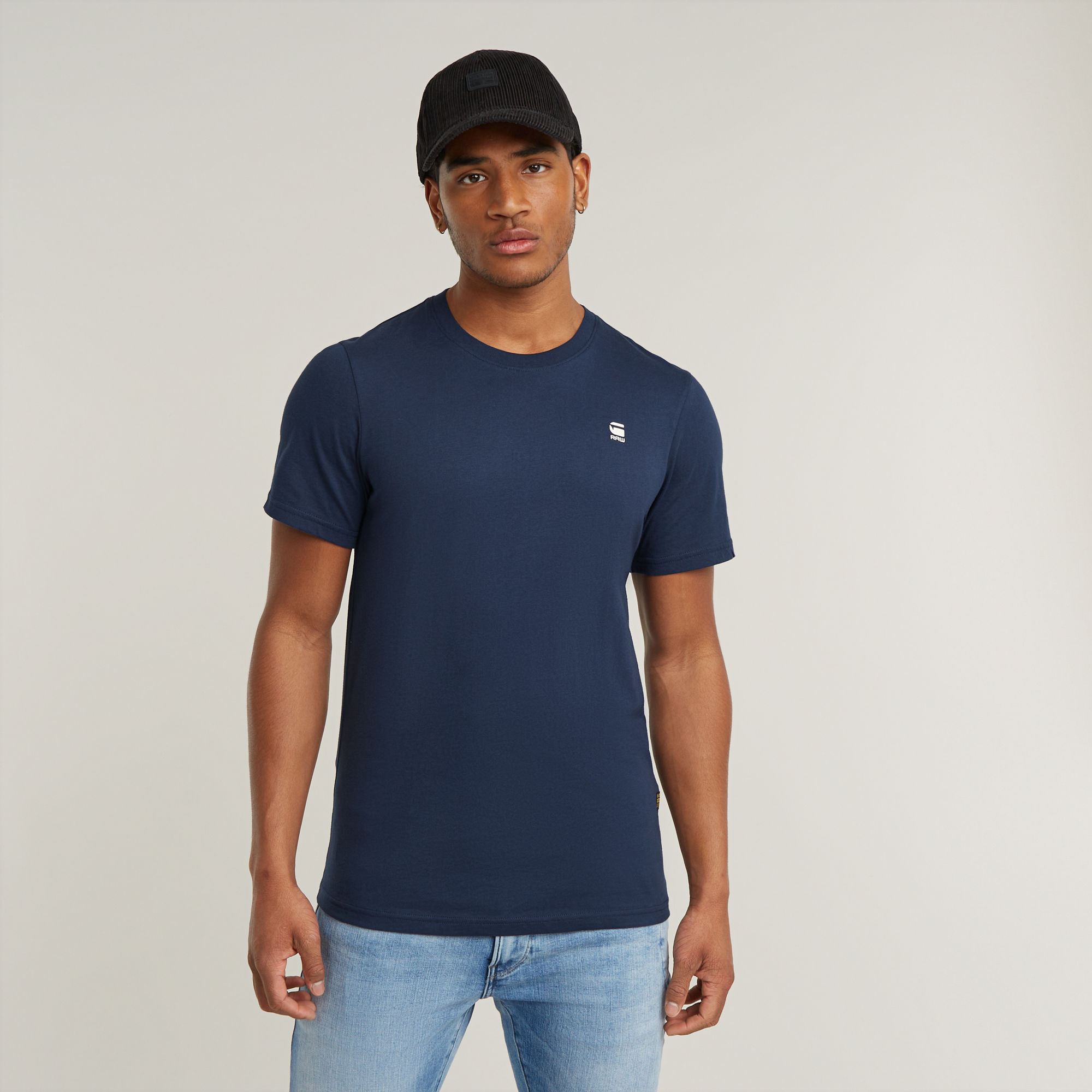 G-Star RAW GRAW Slim T-Shirt - Donkerblauw - Heren