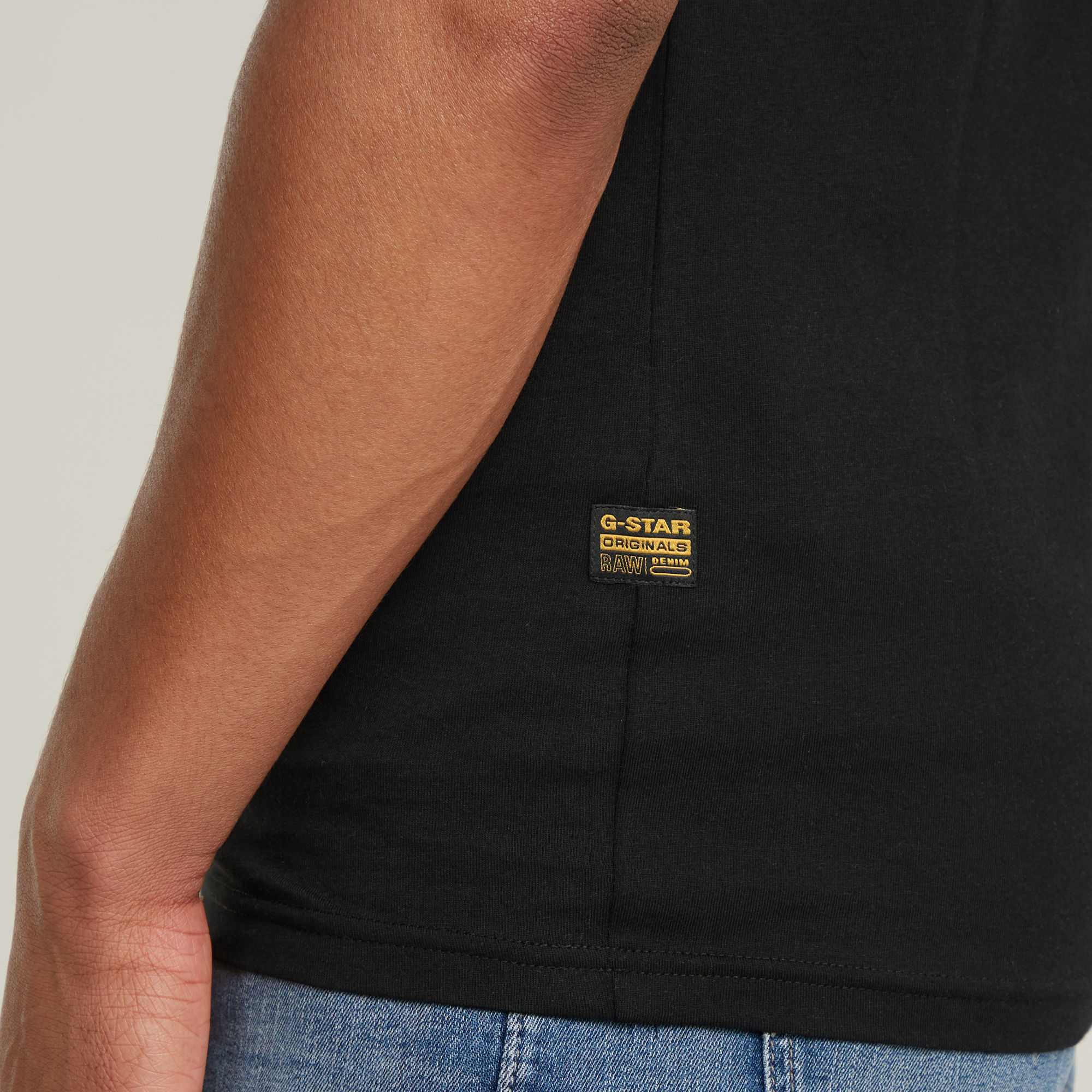 G-Star RAW GRAW Slim T-Shirt Zwart Heren