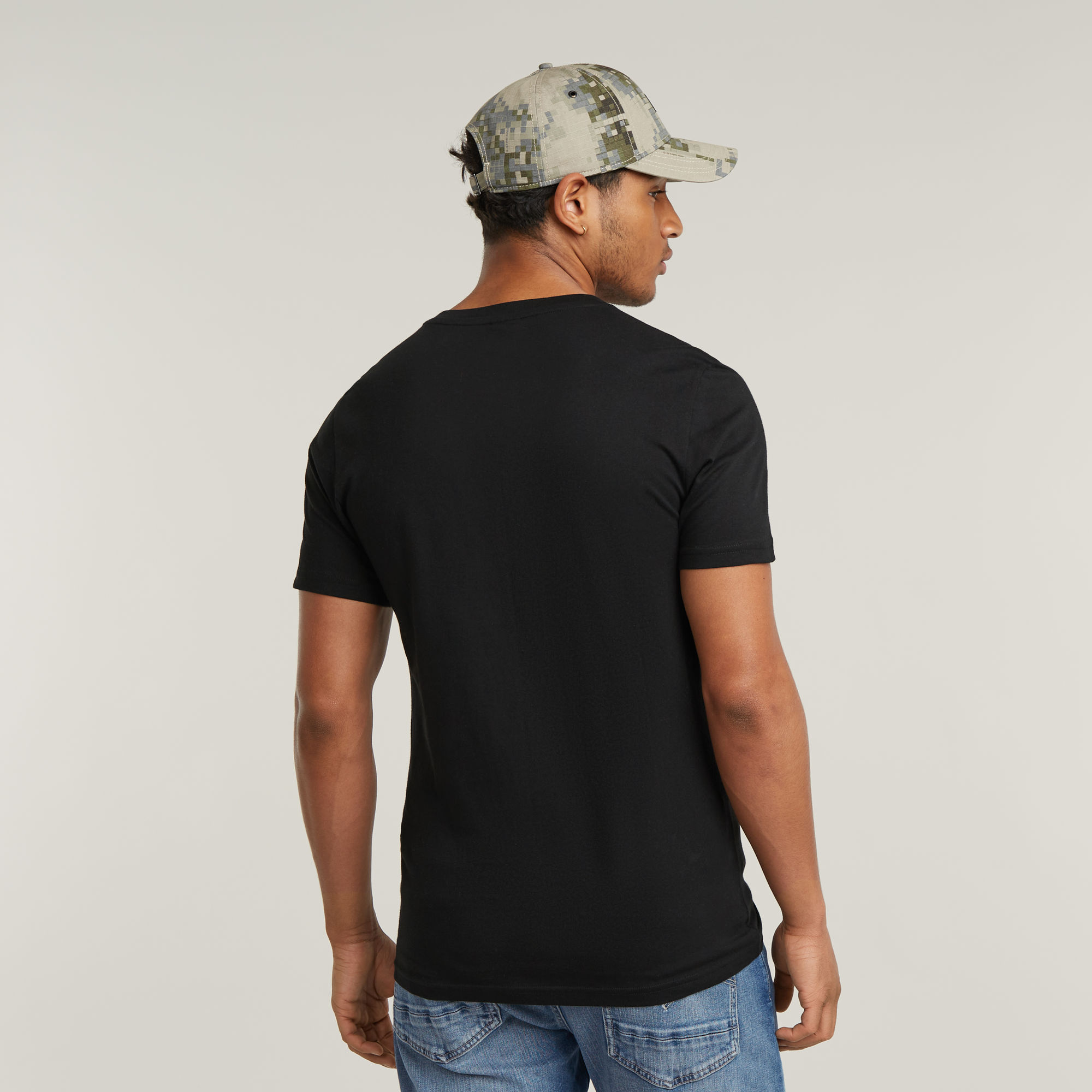 G-Star RAW GRAW Slim T-Shirt Zwart Heren