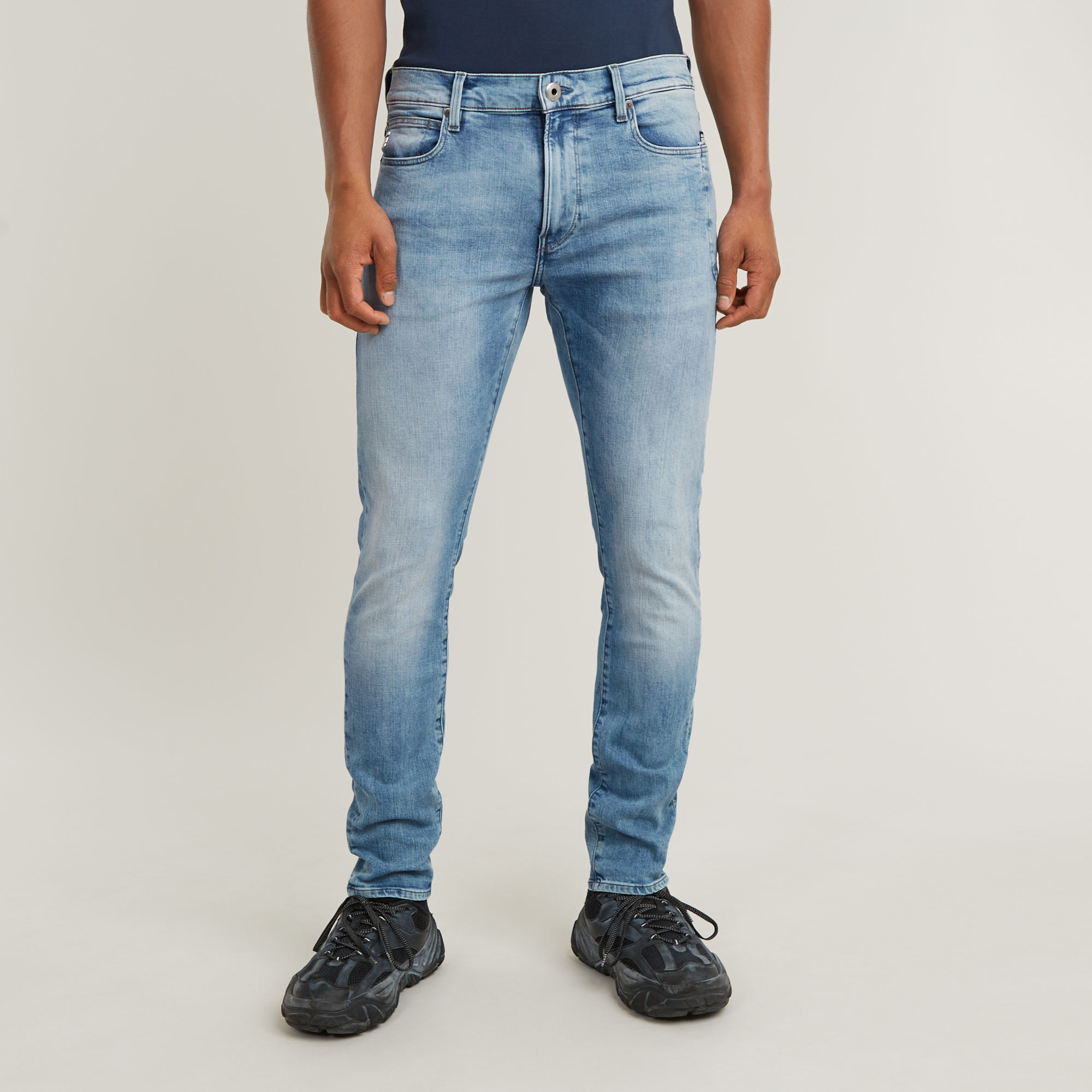 

Lancet Skinny Jeans - Medium blue - Men