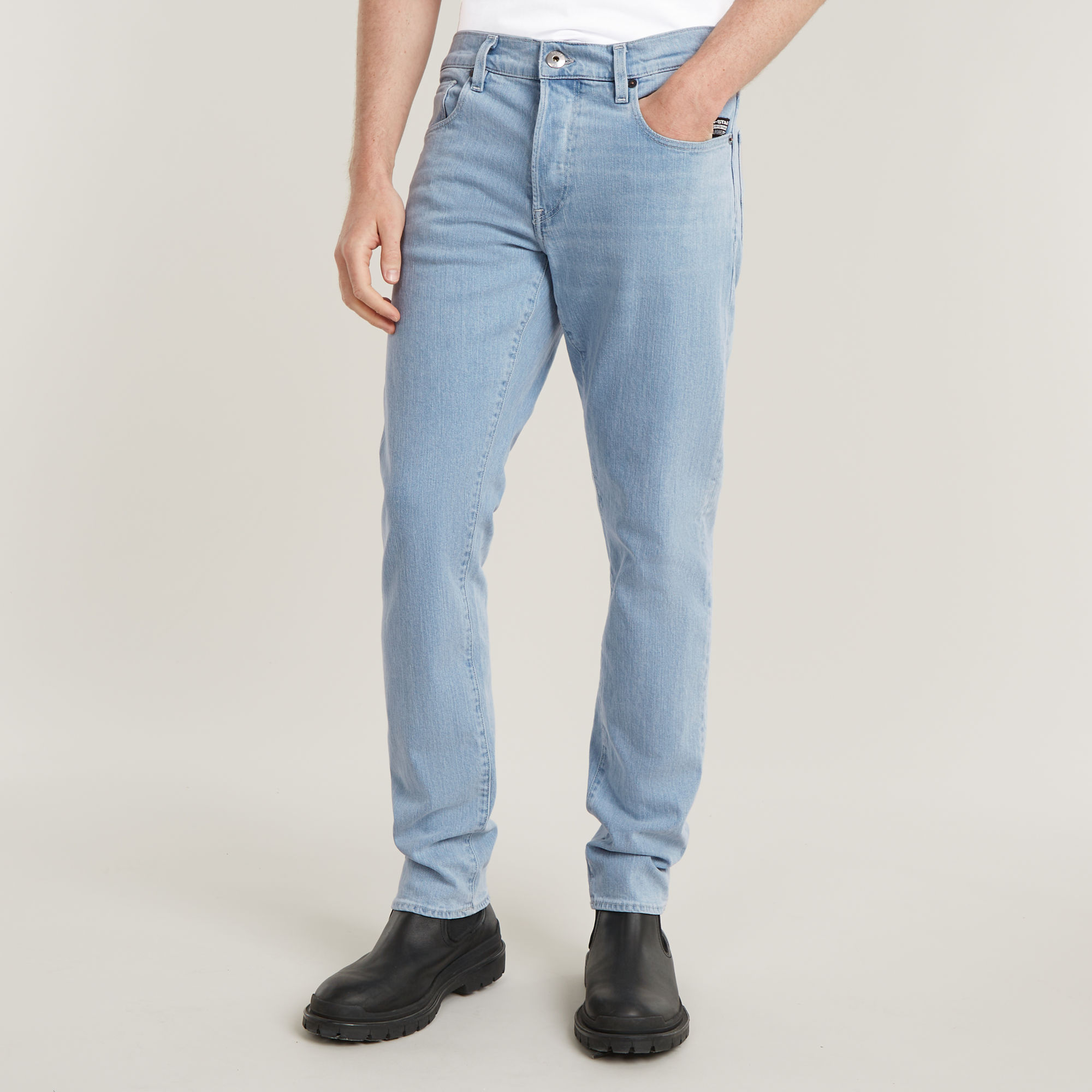 

3301 Regular Tapered Jeans - Hellblau - Herren