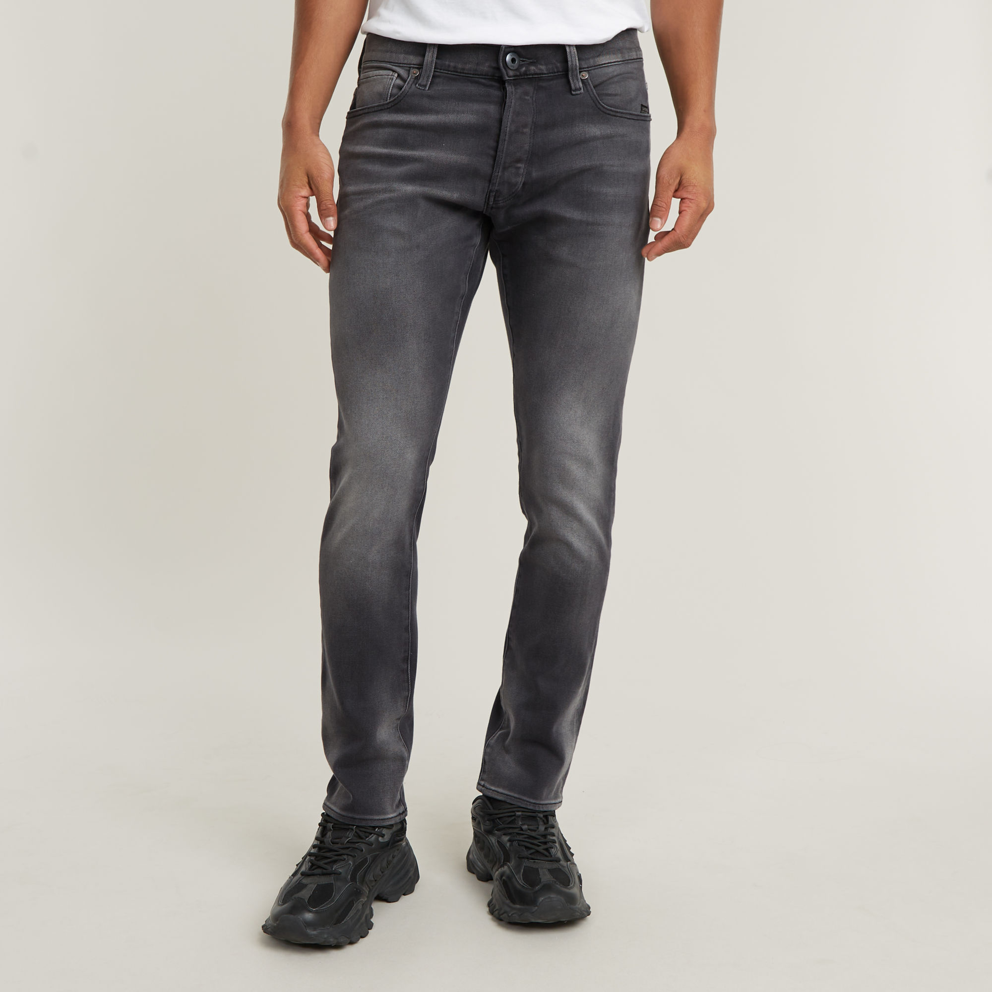 

3301 Slim Jeans - Midden blauw - Heren