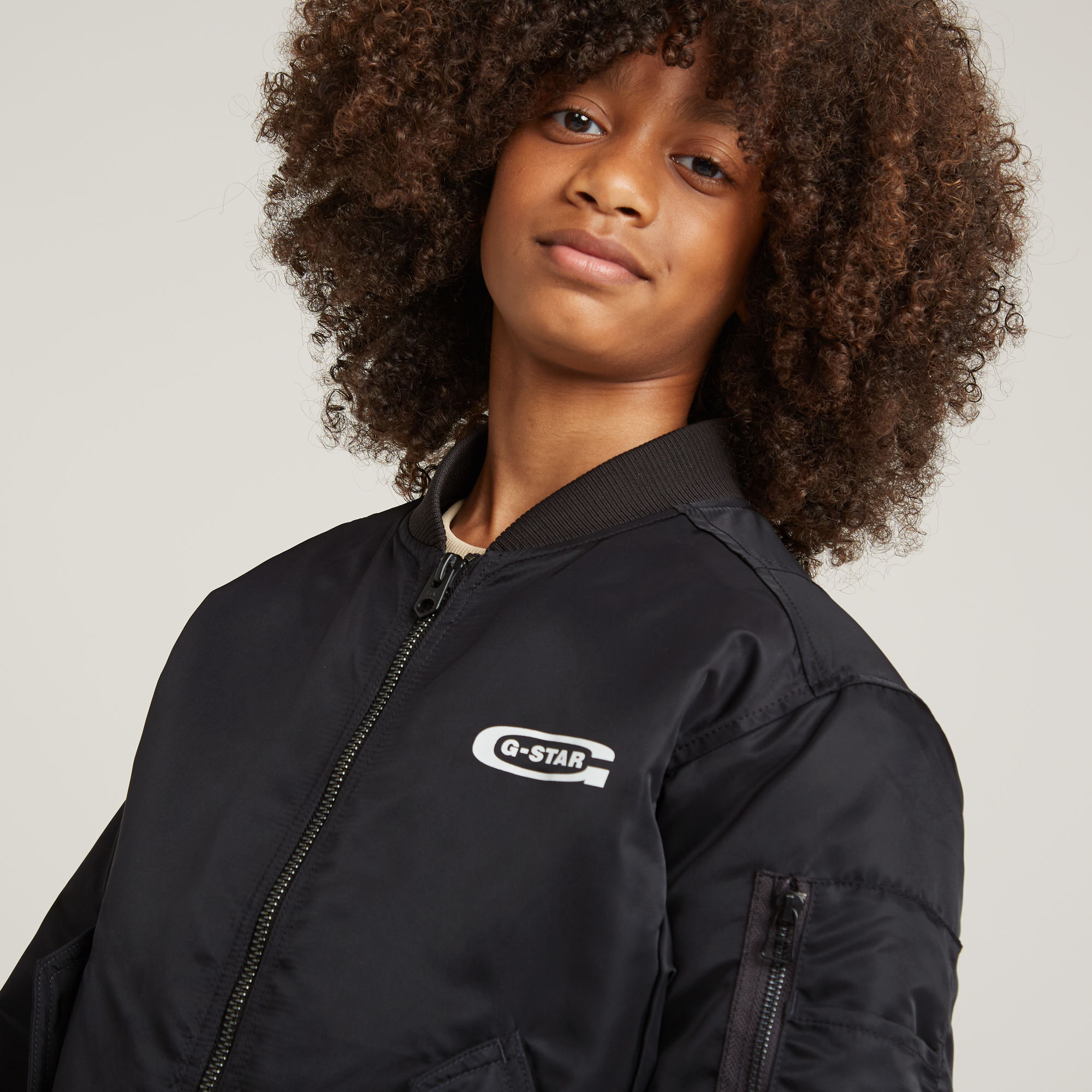 G-Star RAW Jongens Bomberjack Zwart jongens