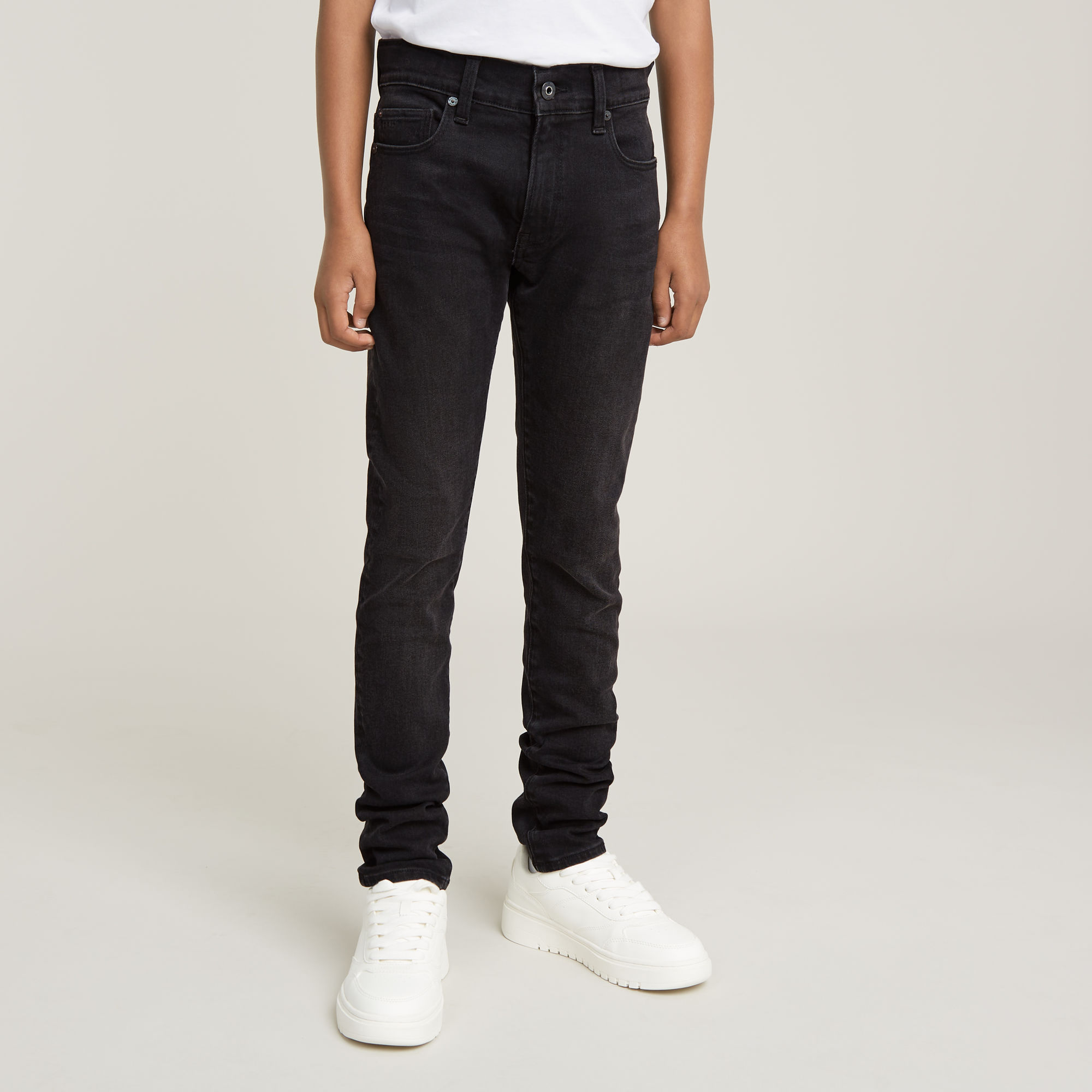 

Boys 3301 Slim Jeans - Black - boys