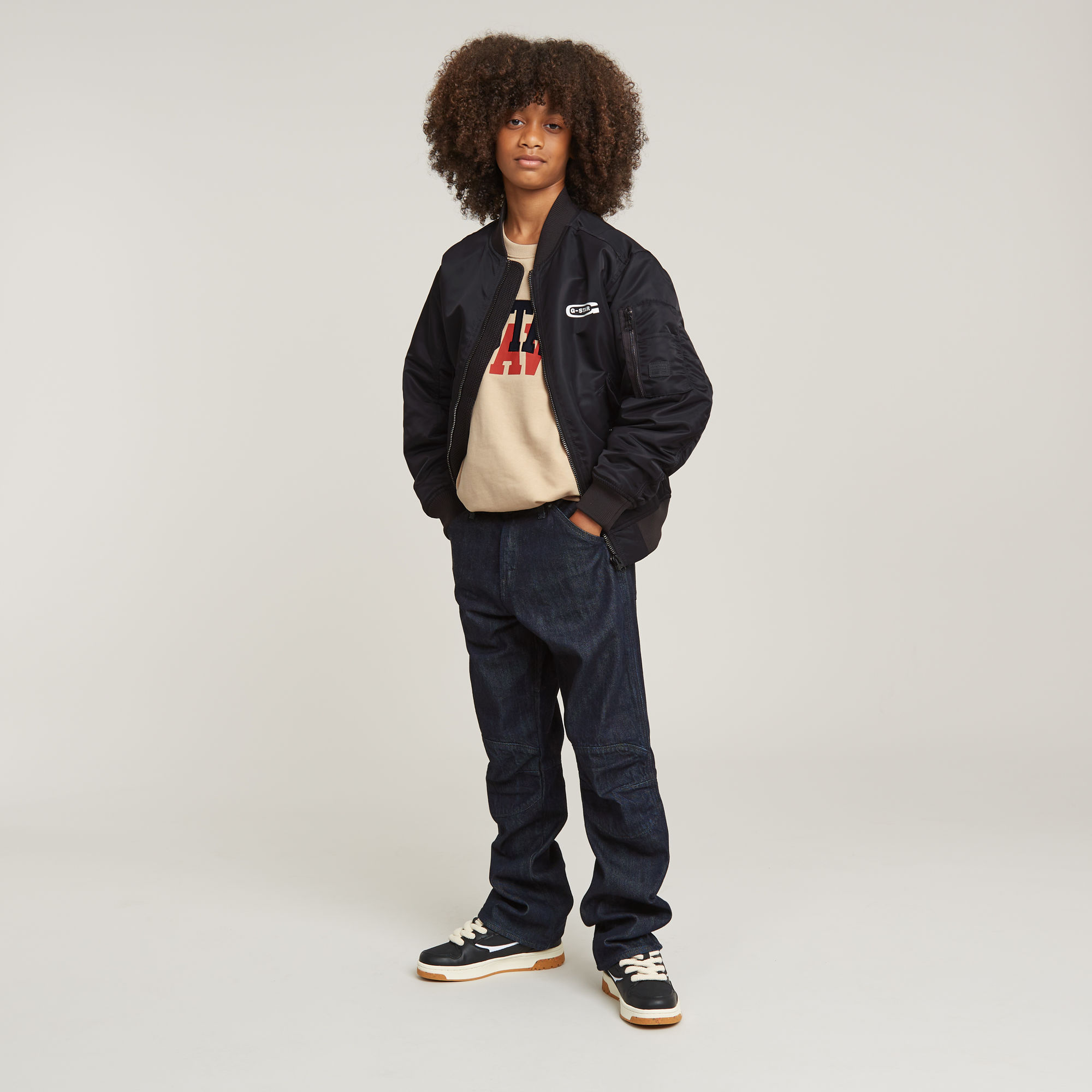 G-Star RAW Jongens Bomberjack Zwart jongens