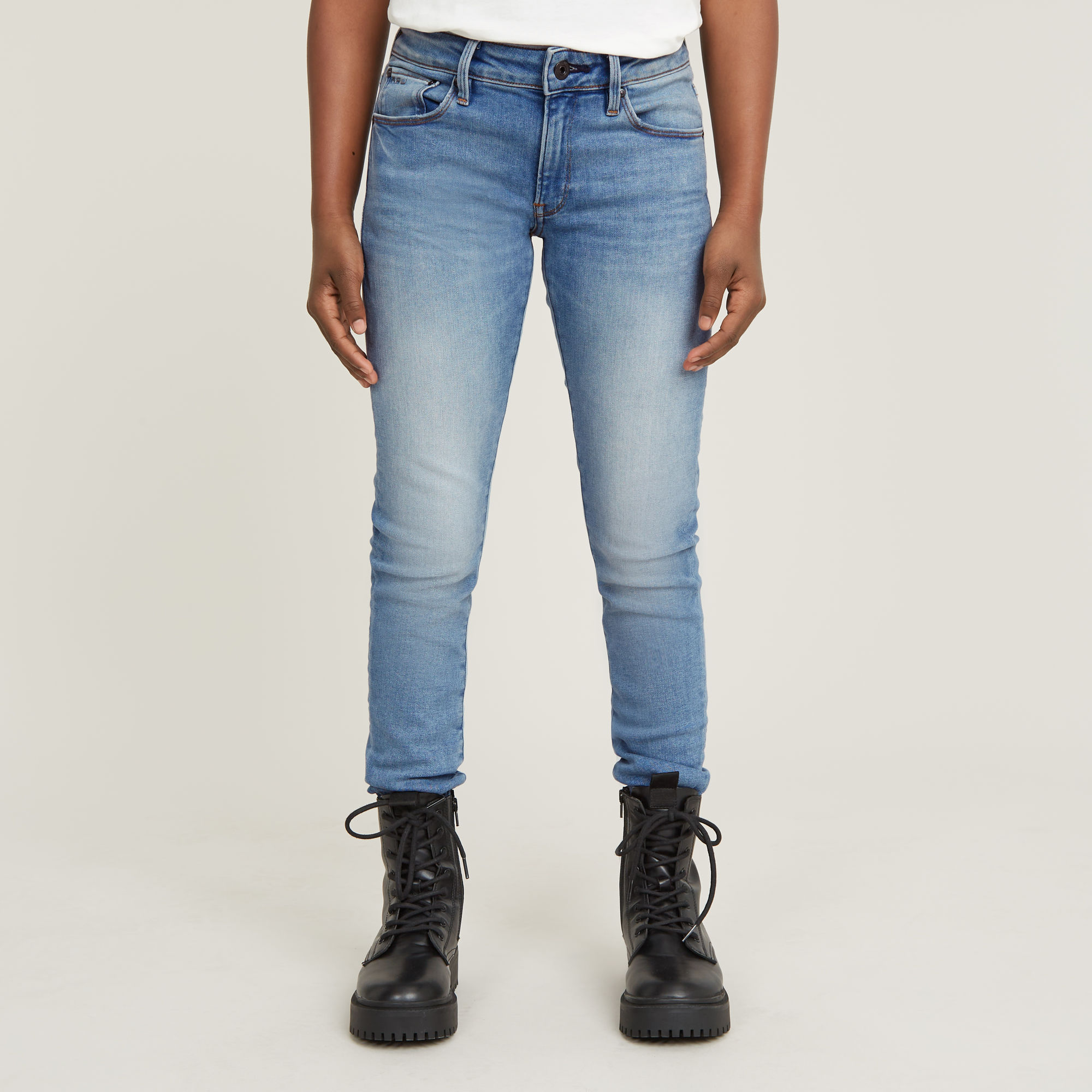 

Meisjes 3301 Skinny Jeans - Lichtblauw - meisjes