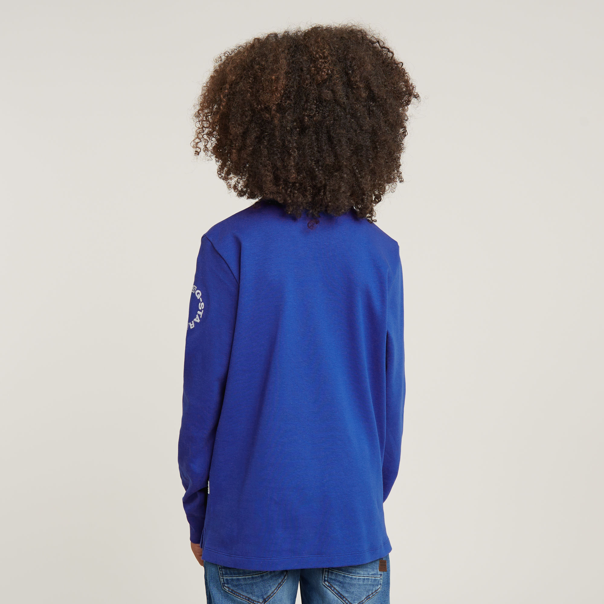 G-Star RAW Jongens T-Shirt Midden blauw jongens