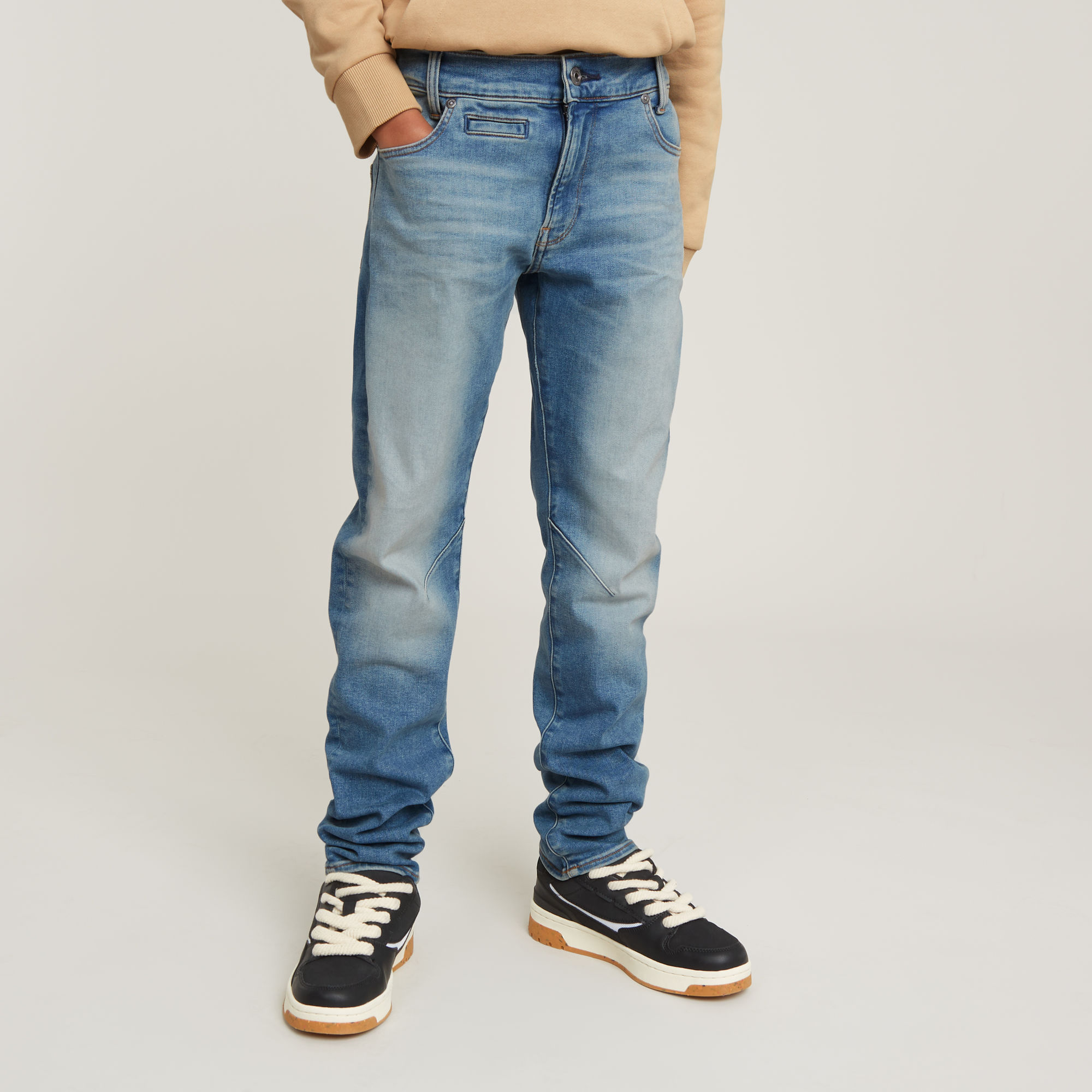 

Boys D-Staq Slim Jeans - Medium blue - boys