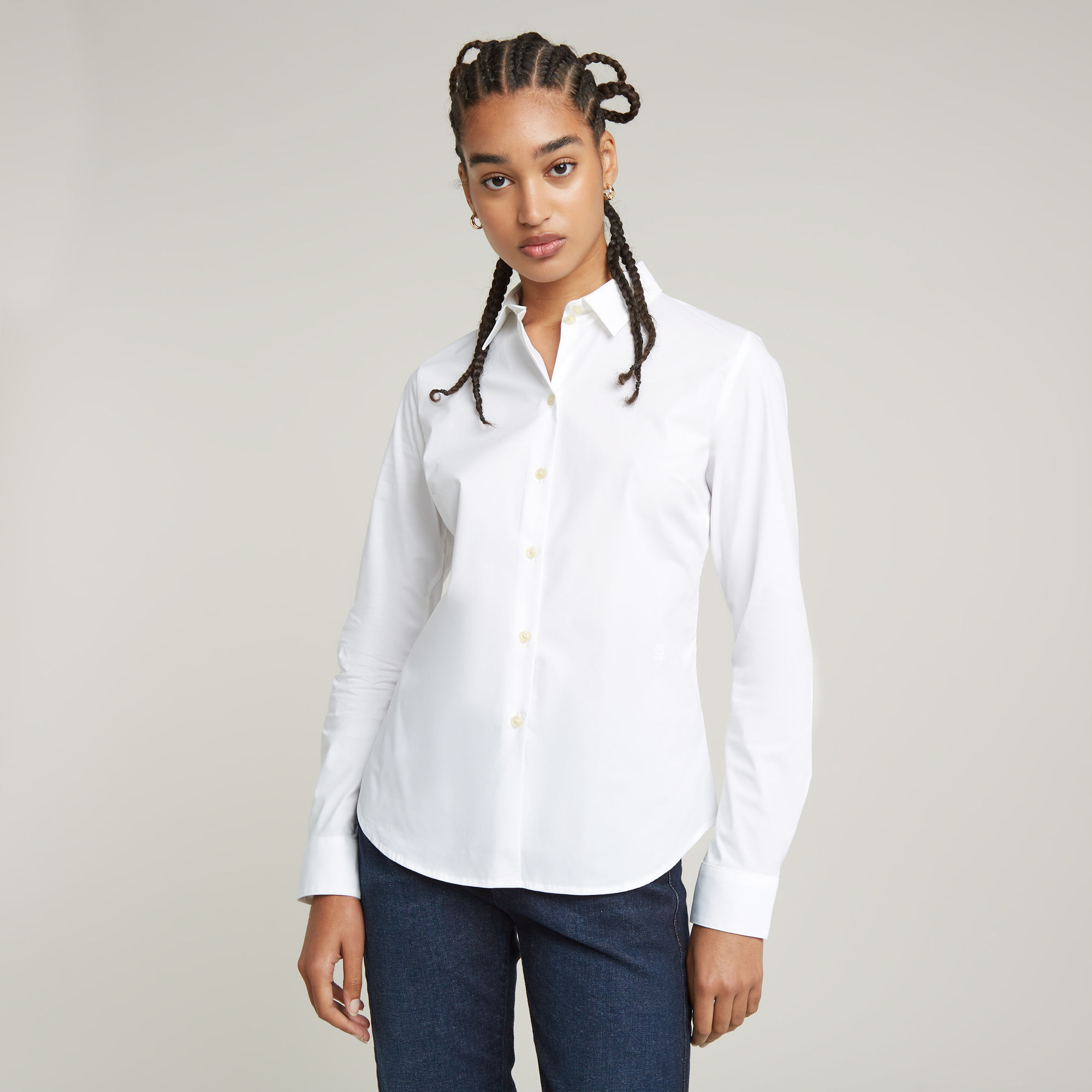 

Core Slim Shirt - White - Women