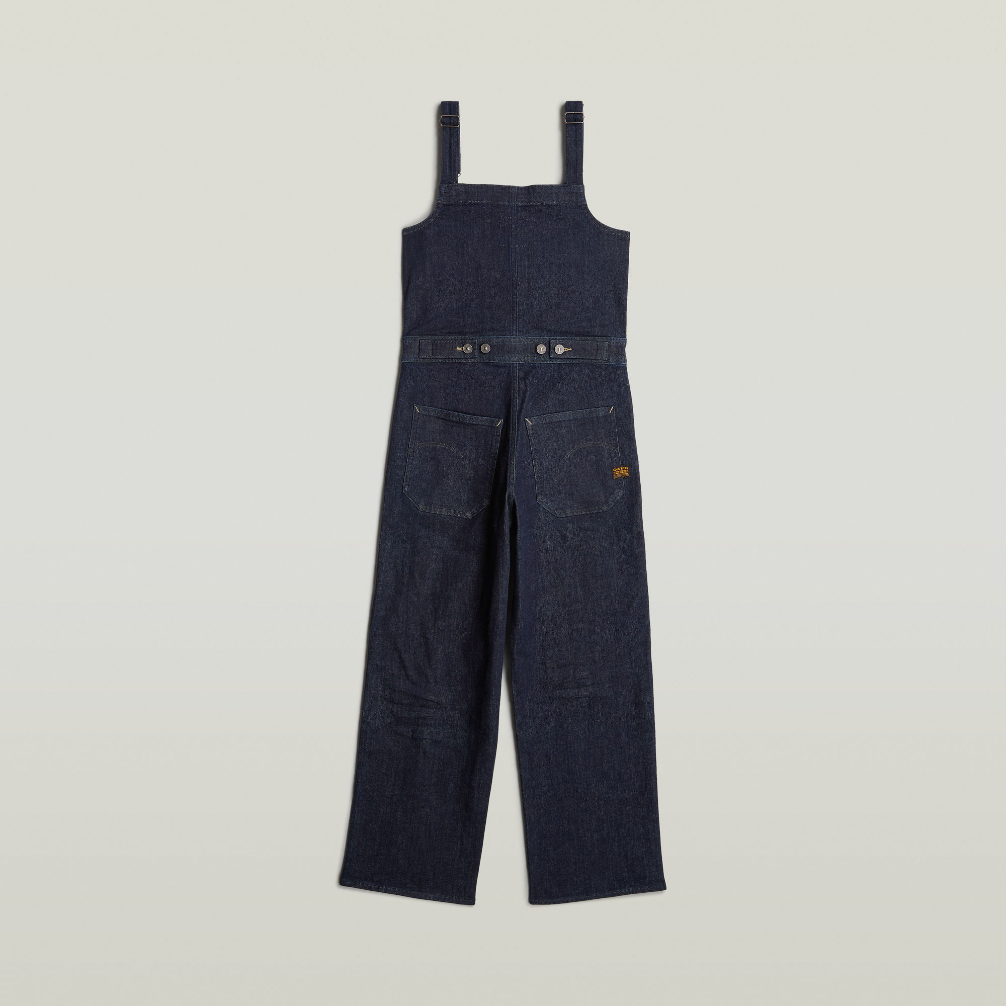 G-Star RAW Meisjes Tuinbroek Straight Leg Zip Donkerblauw meisjes