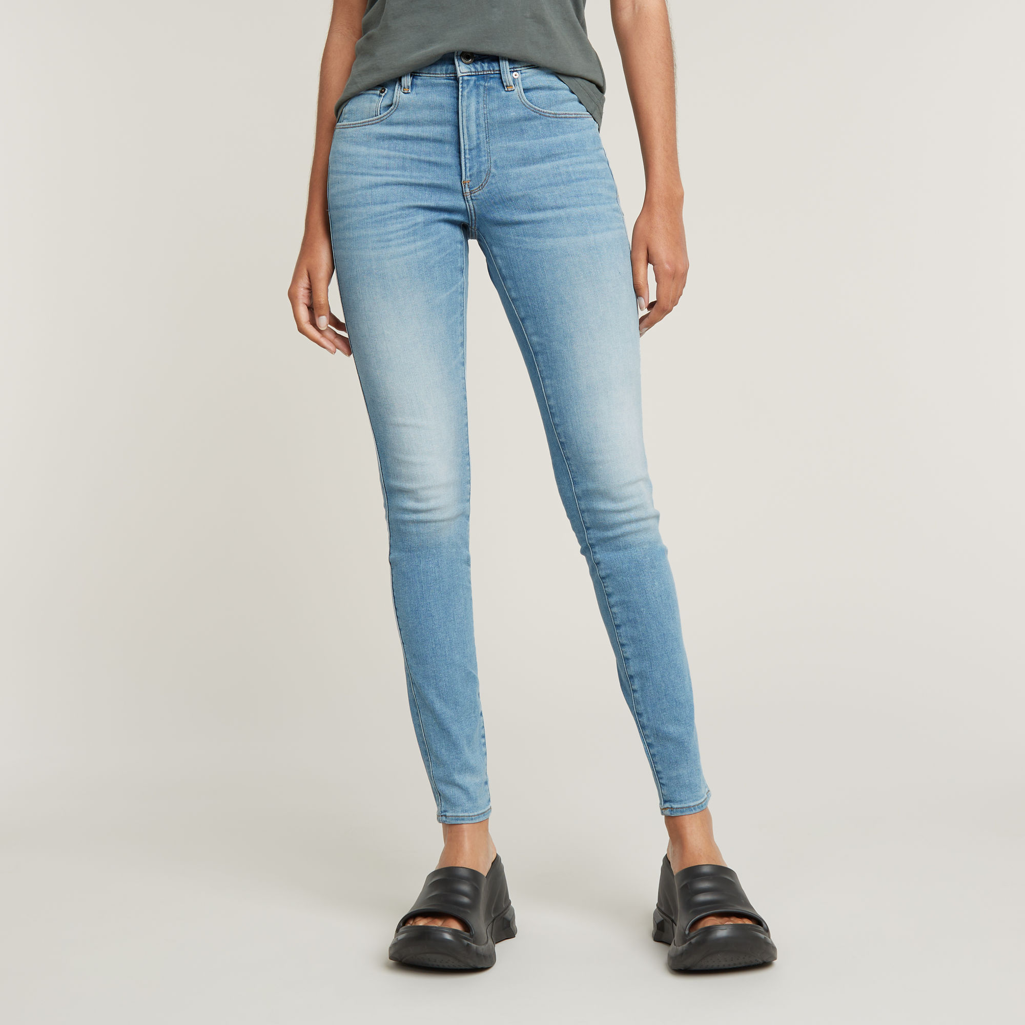 3301 Skinny Jeans - Hellblau - Damen