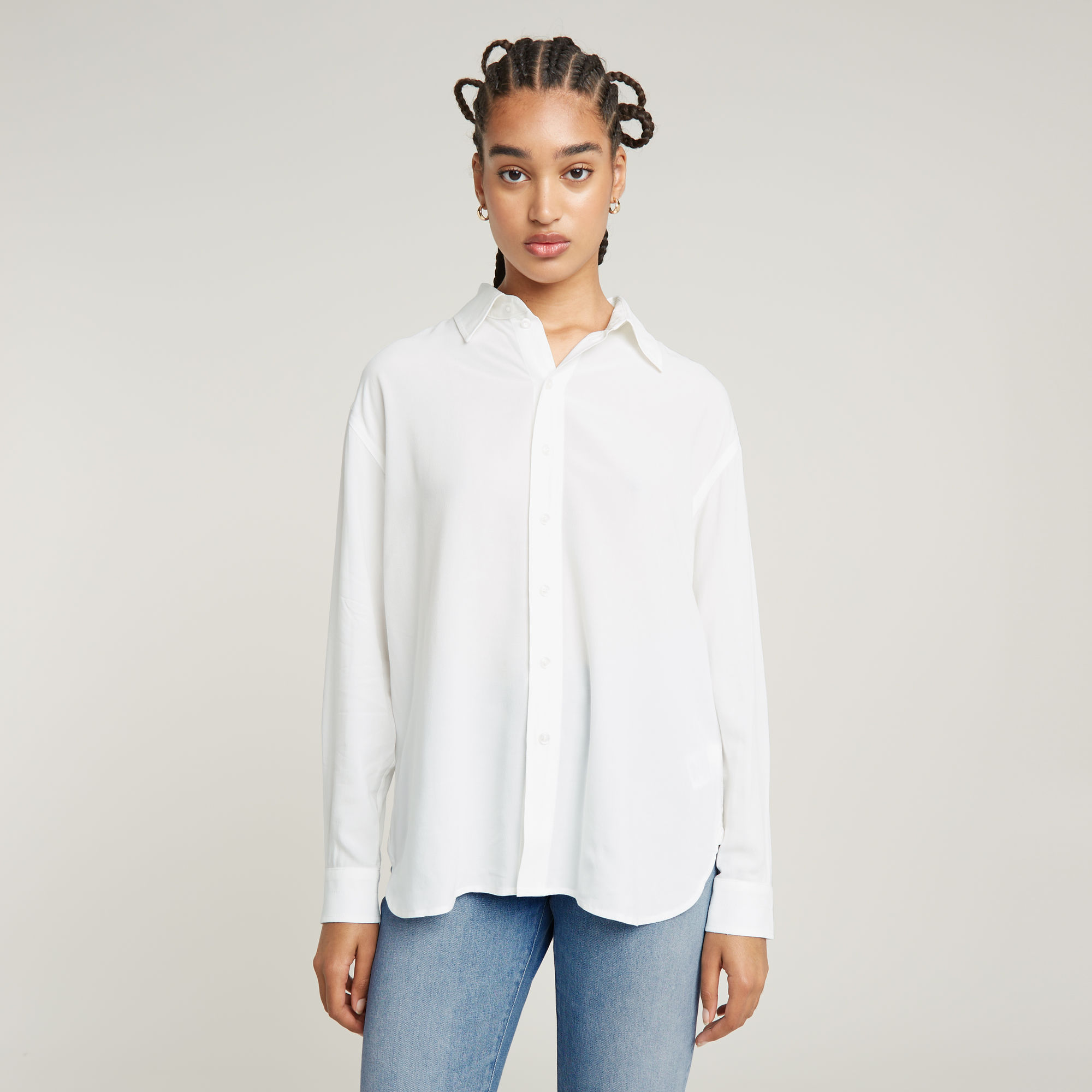 G-Star RAW Blouse Dress Wit Dames