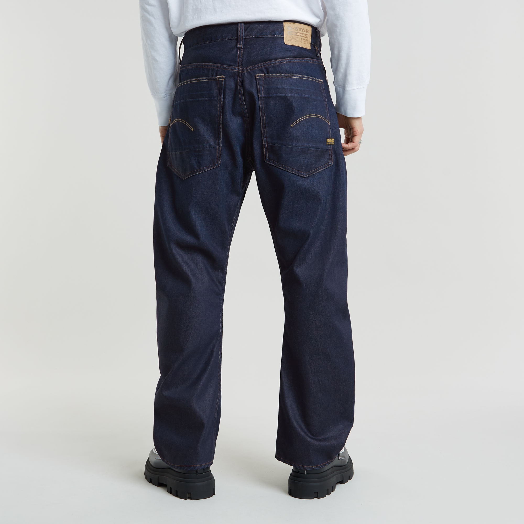 G-Star RAW Bend 3D Loose Jeans Donkerblauw Heren