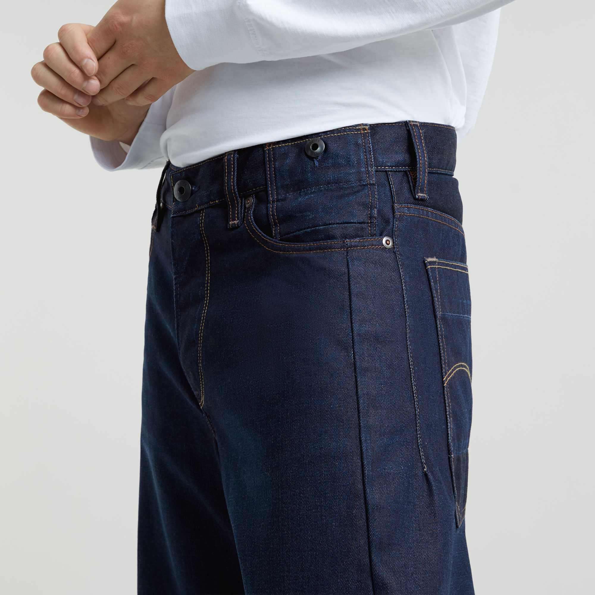 G-Star RAW Bend 3D Loose Jeans Donkerblauw Heren