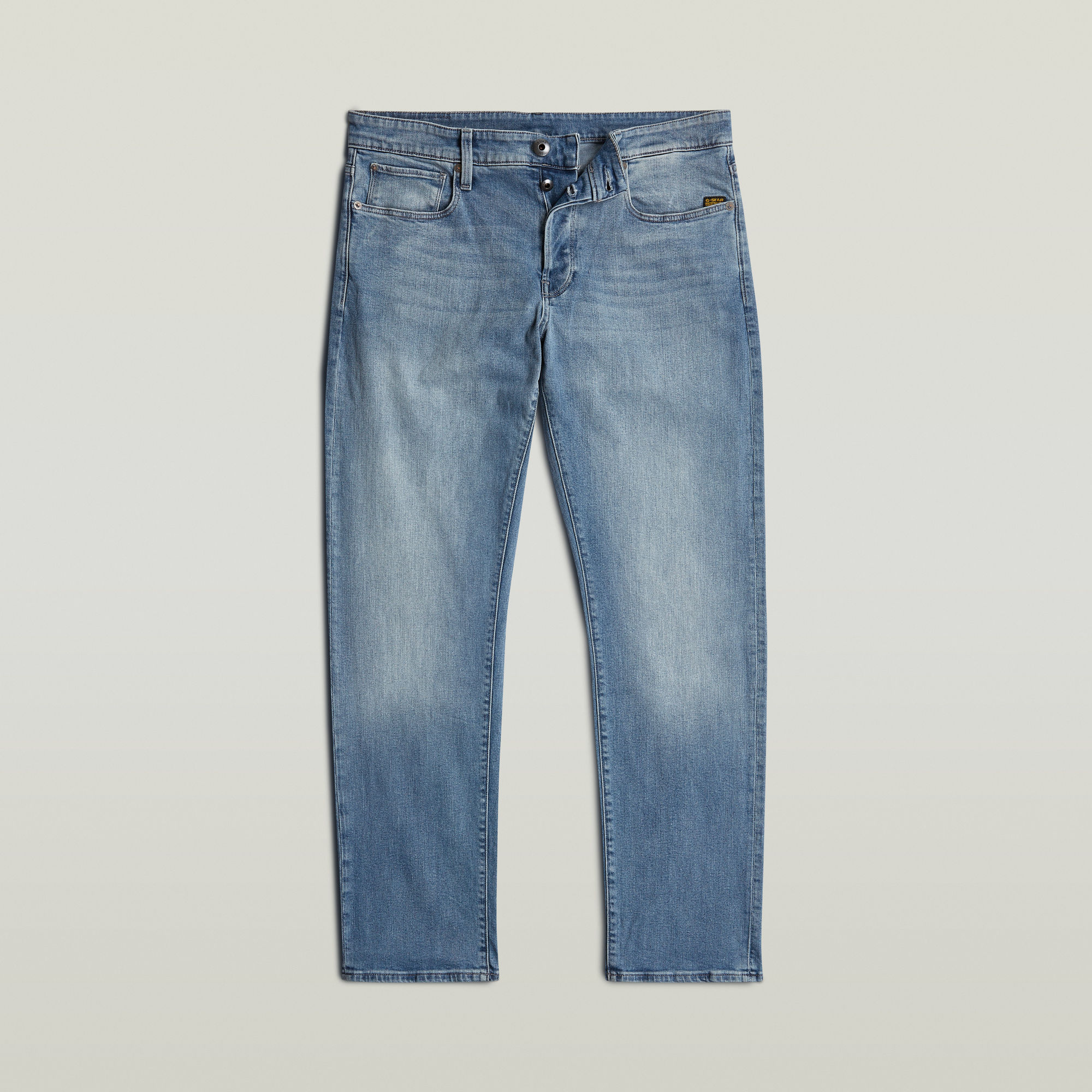 G-Star RAW 3301 Straight Jeans Lichtblauw Heren