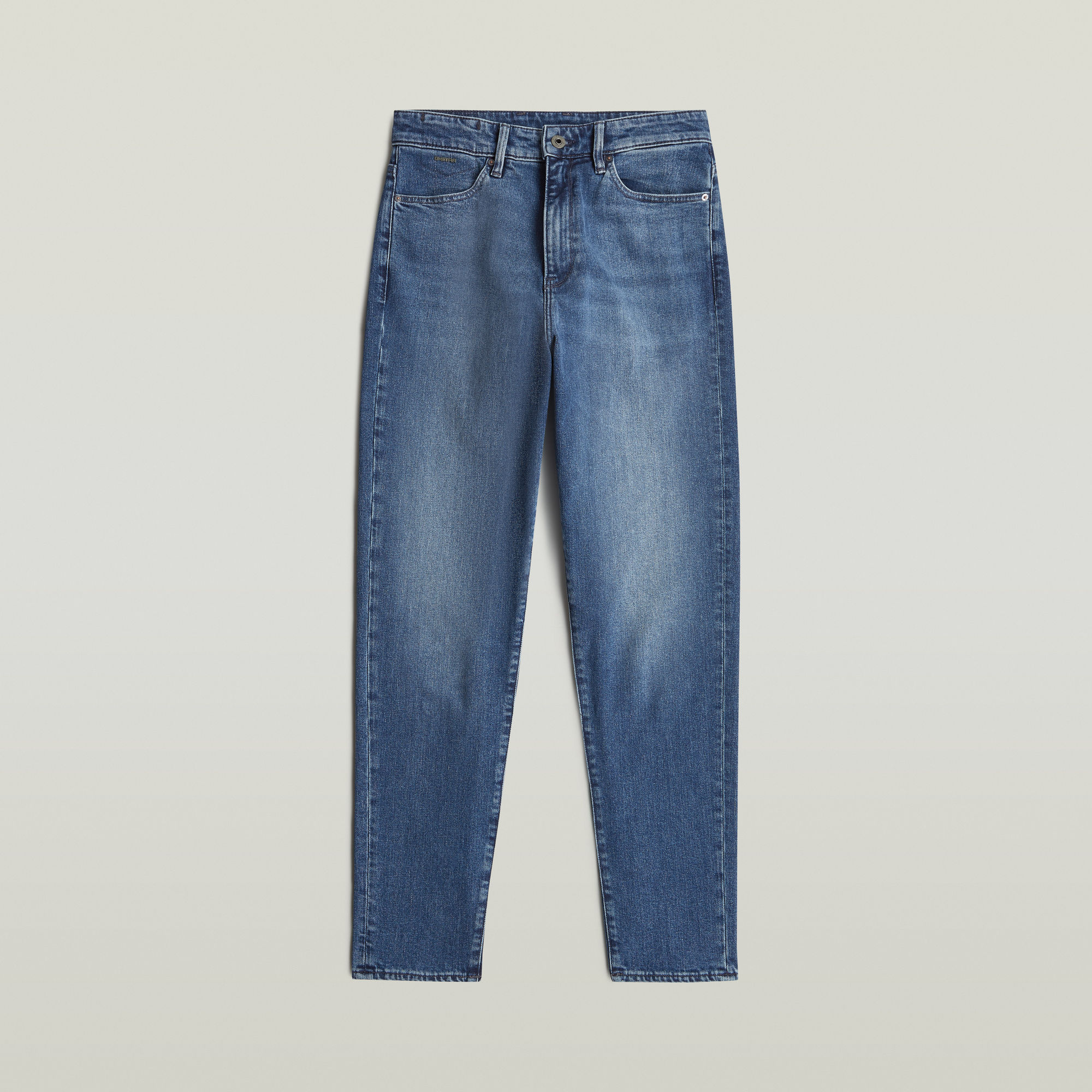 G-Star RAW Janeh Ultra High Mom Ankle Jeans Midden blauw Dames