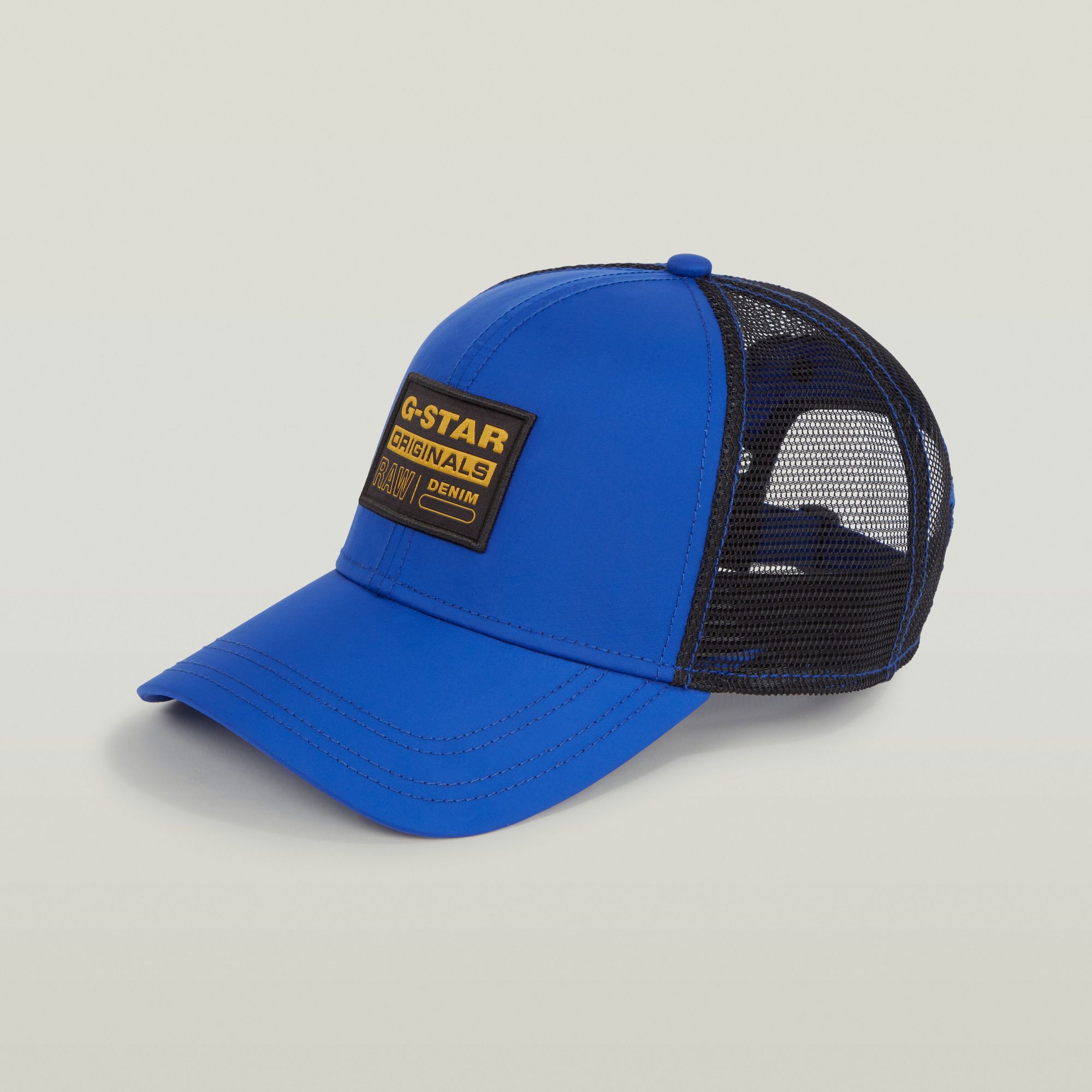 G-Star RAW Embro Baseball Trucker Cap Midden blauw Heren