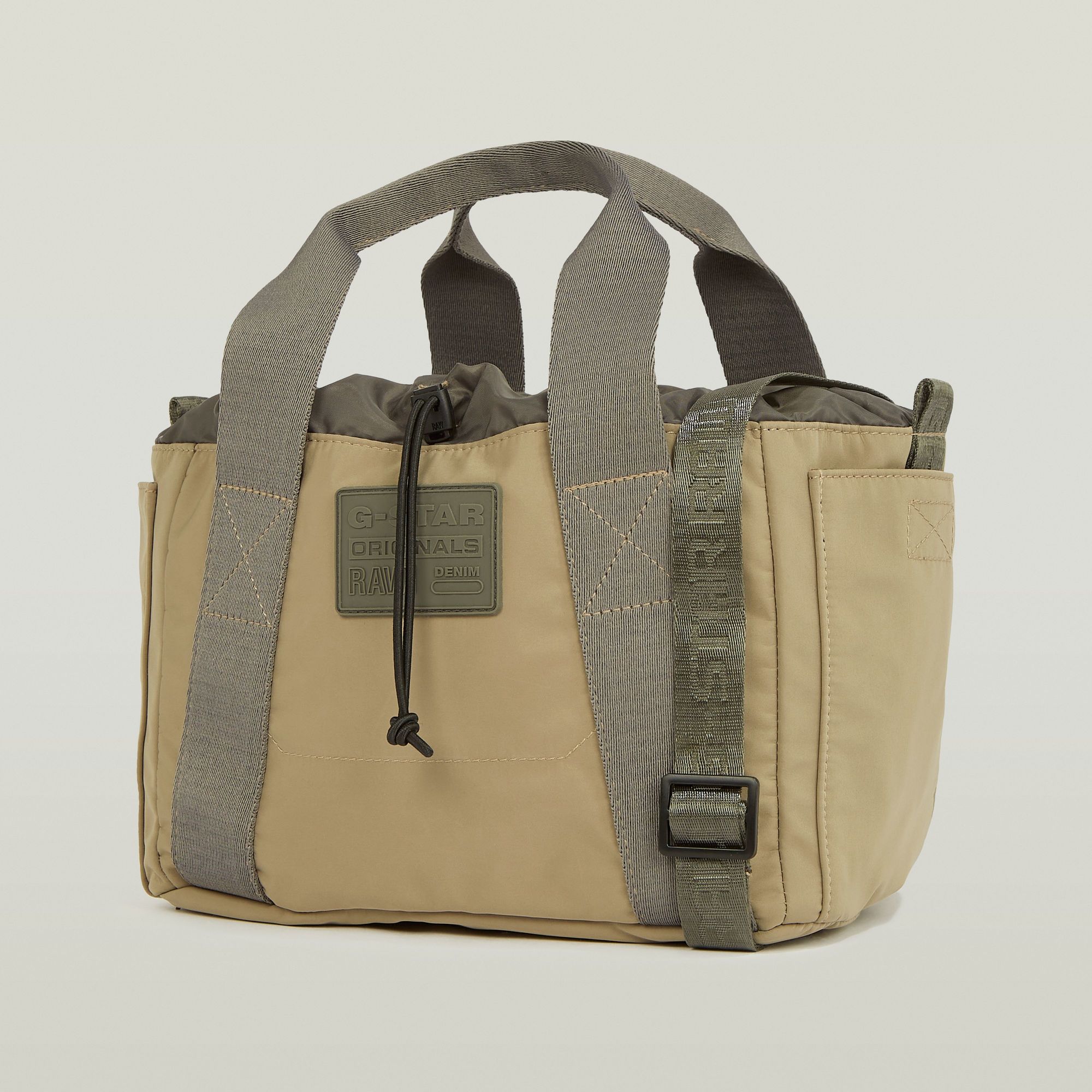 Mini Cargo Tote Tasche - Beige - Damen