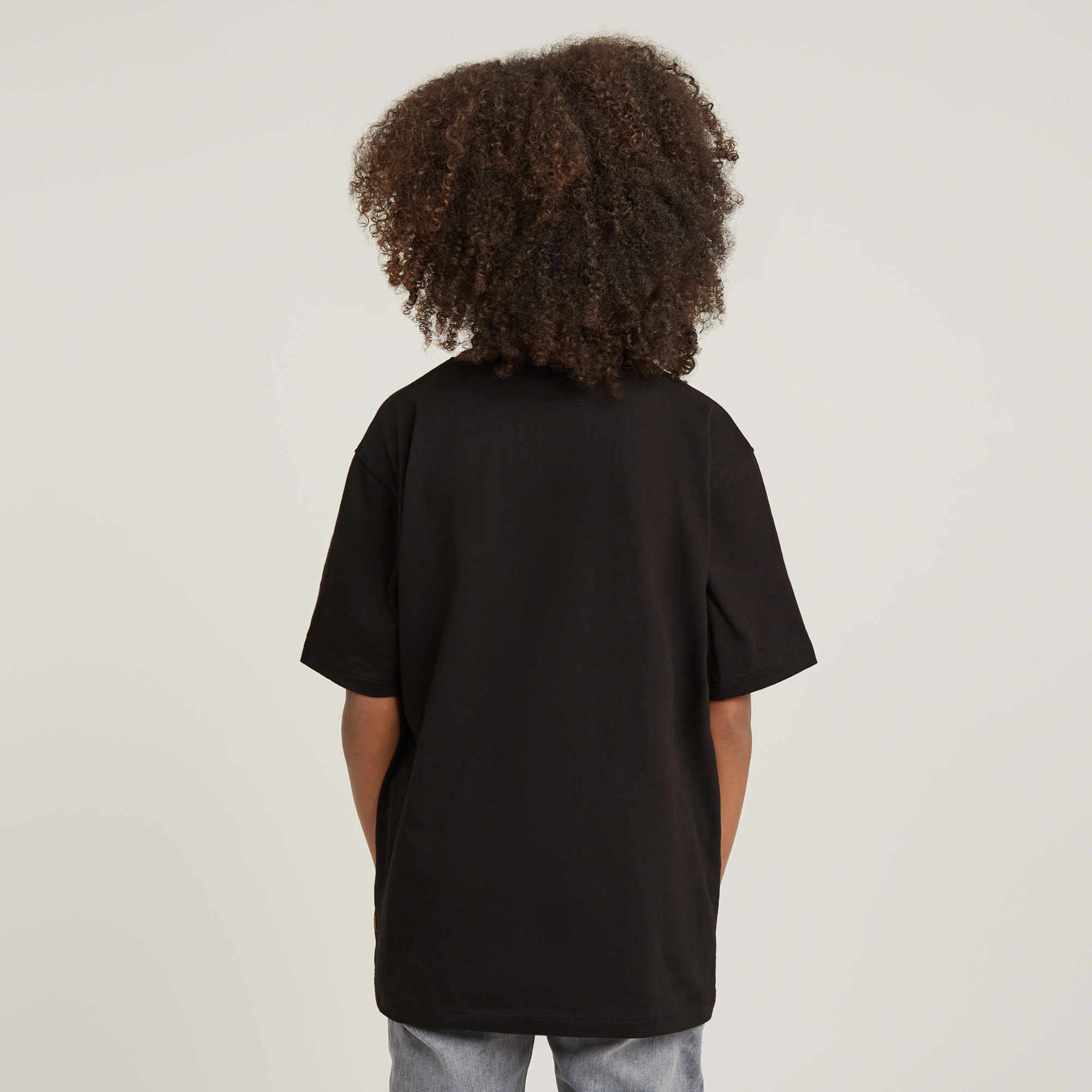 G-Star RAW Jongens T-Shirt Loose Zwart jongens