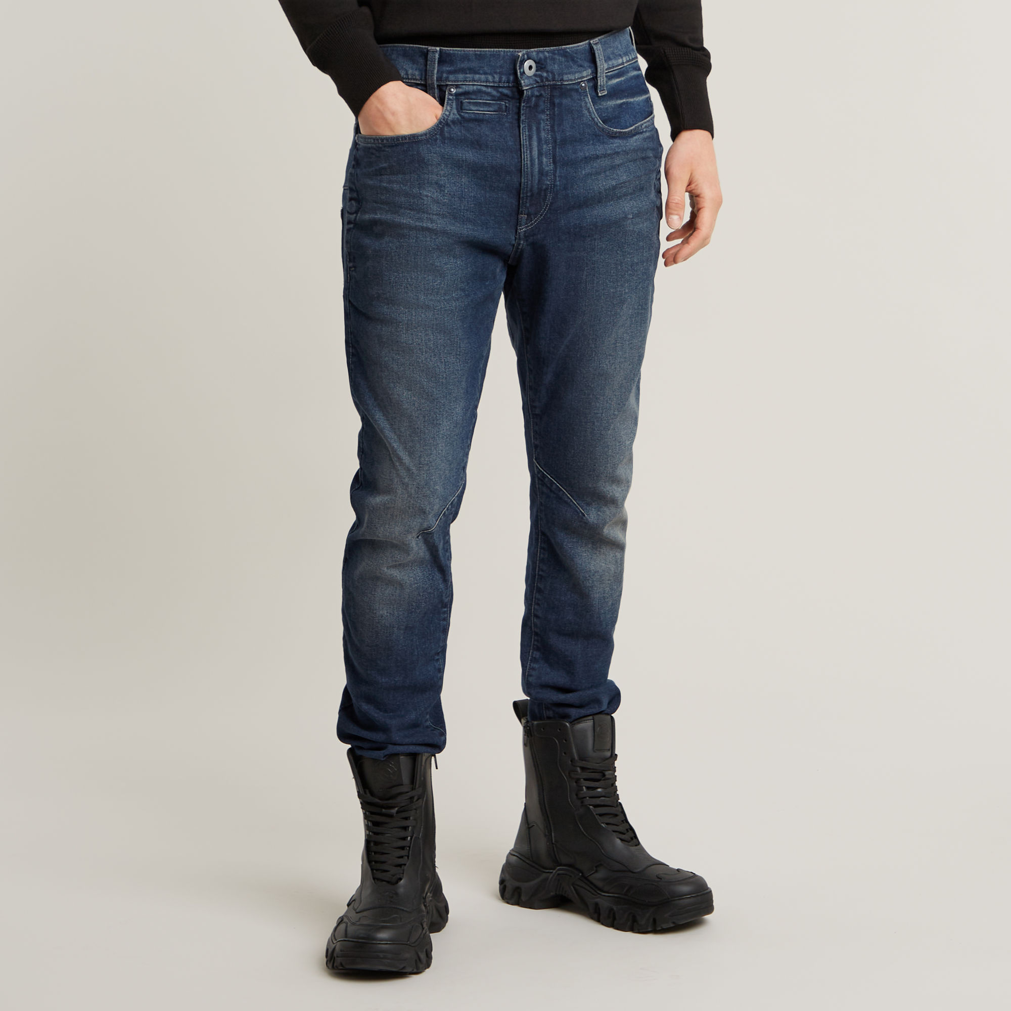 

D-Staq 3D Slim Jeans - Donkerblauw - Heren