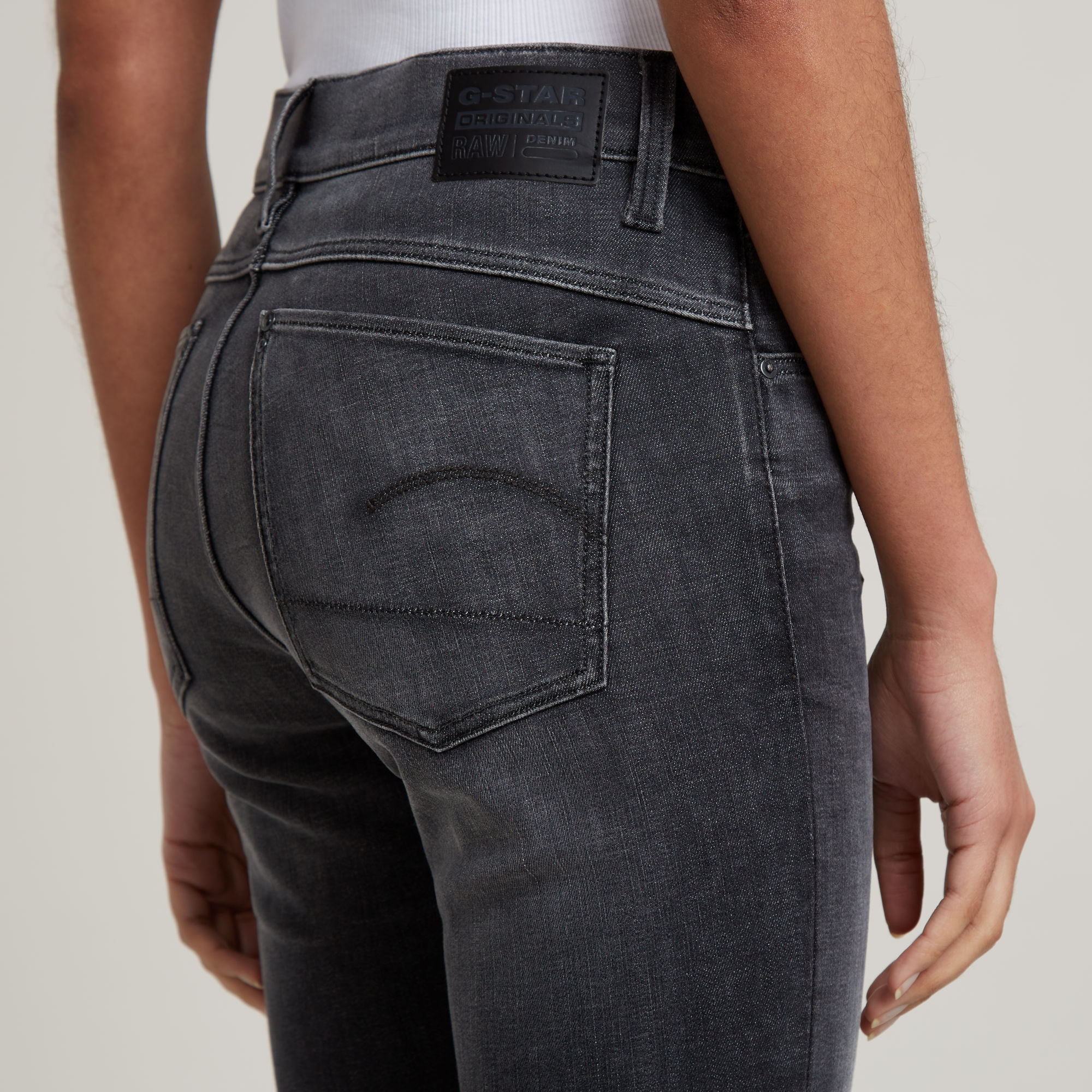 G-Star RAW Lhana Skinny Jeans Zwart Dames